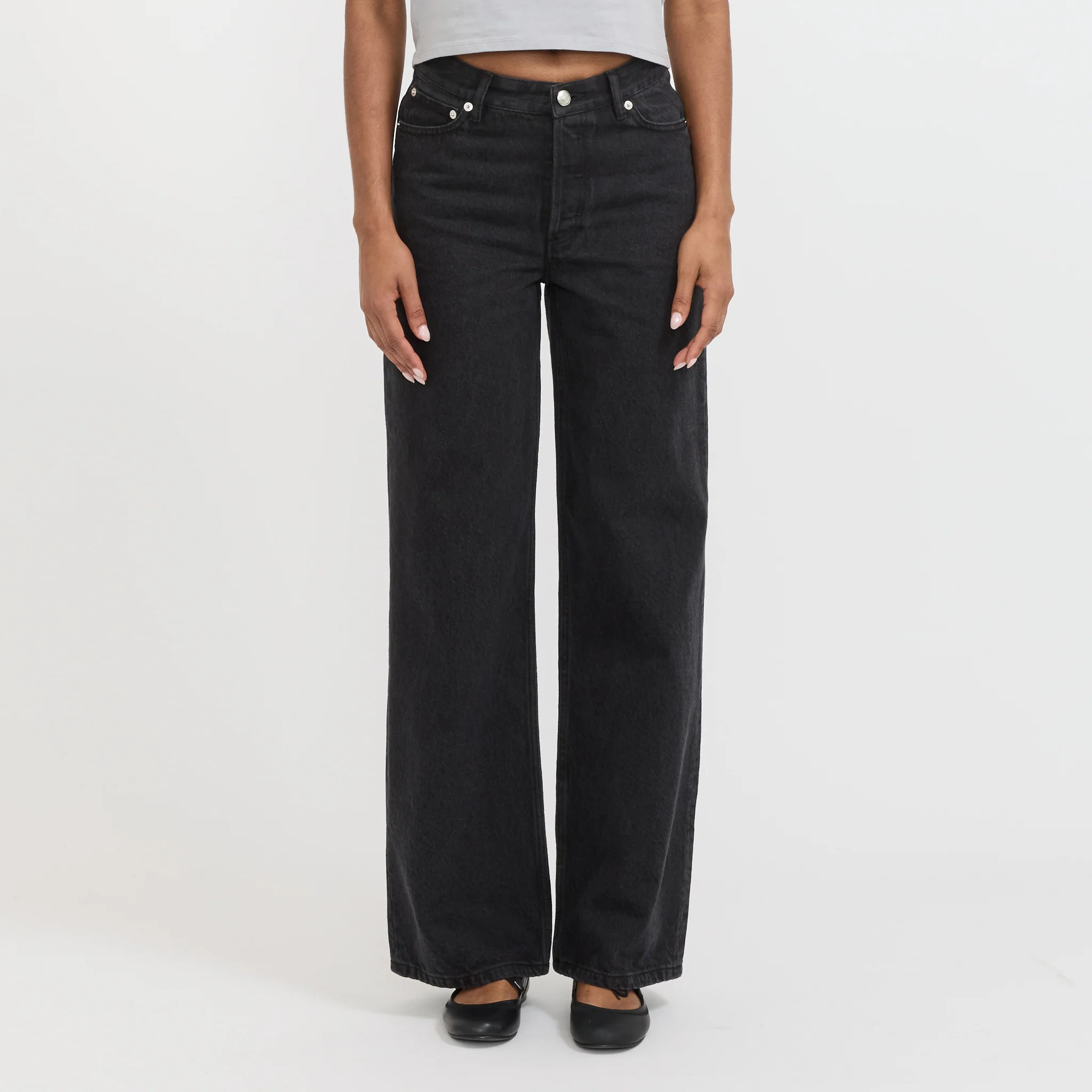 Elizabeth Jeans Washed Black