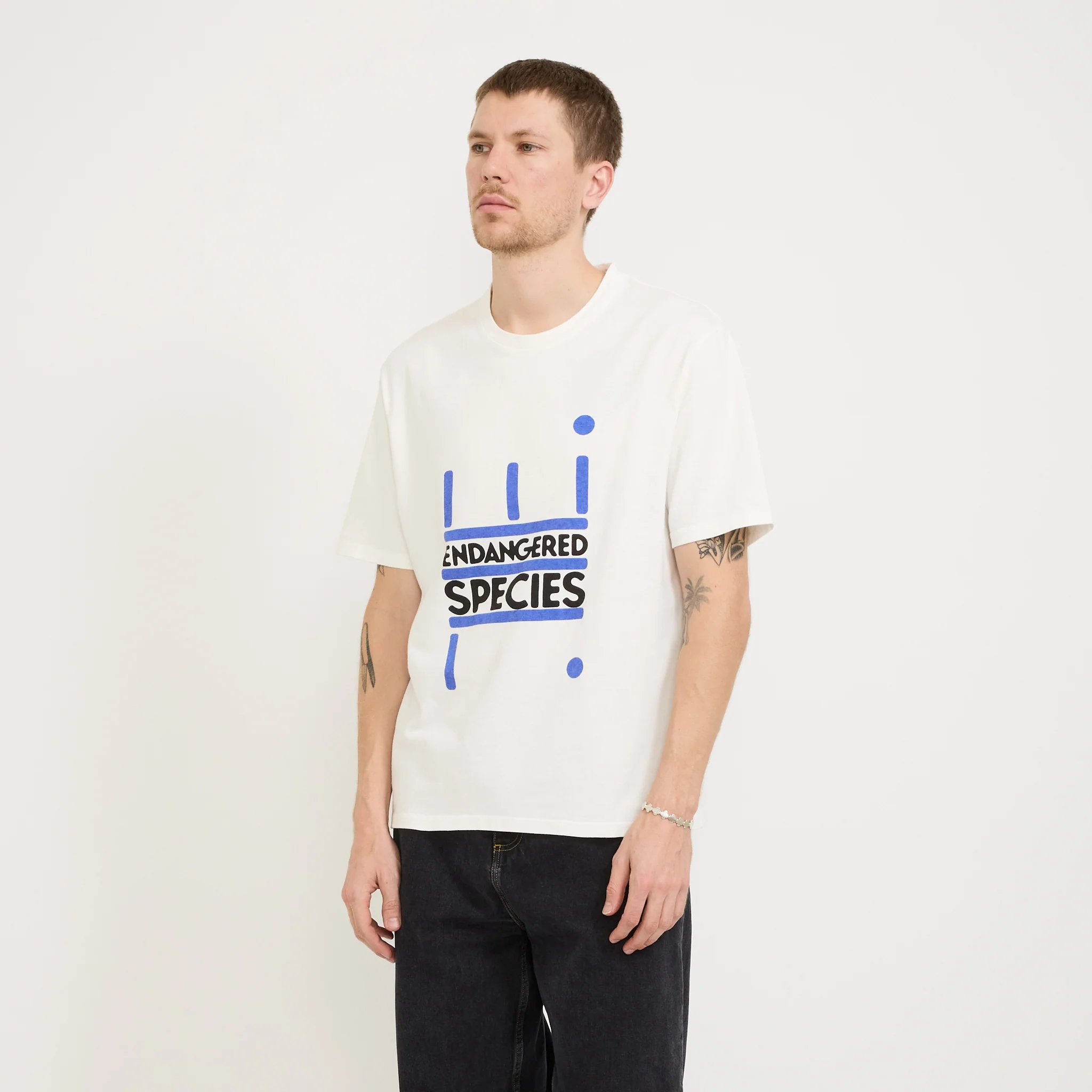 Endangered Species SS Tee Off White