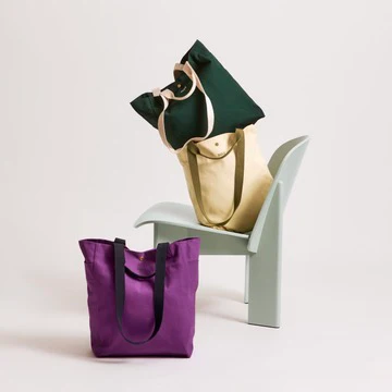 Everyday Tote Bag Purple - Image 2