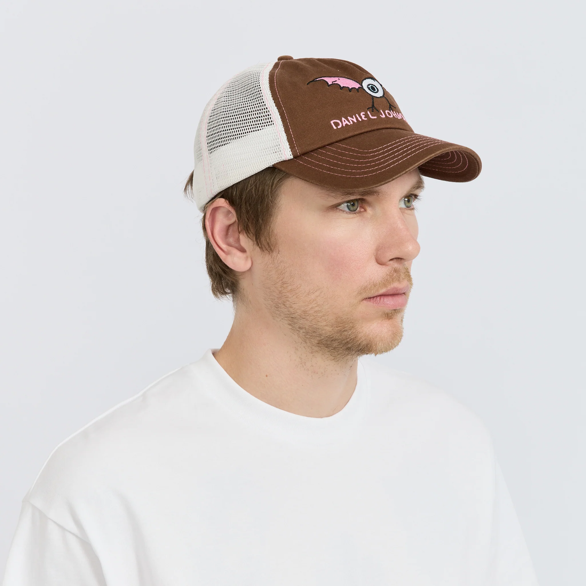 Eye Trucker Cap Brown - Image 4