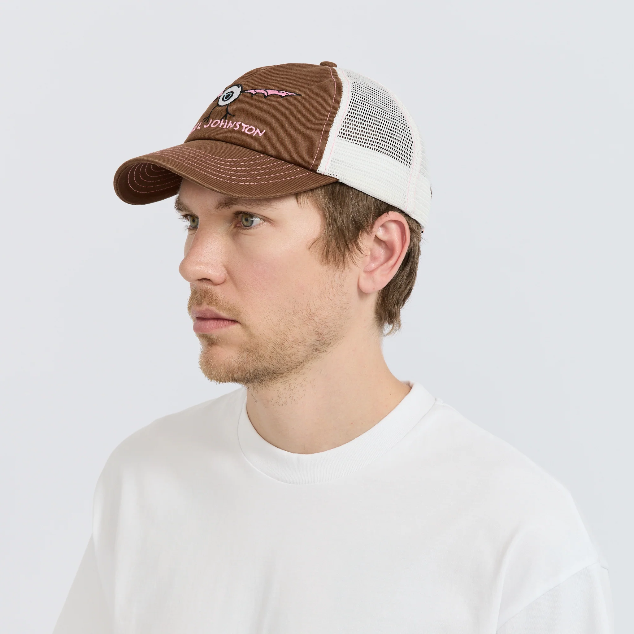 Eye Trucker Cap Brown - Image 5
