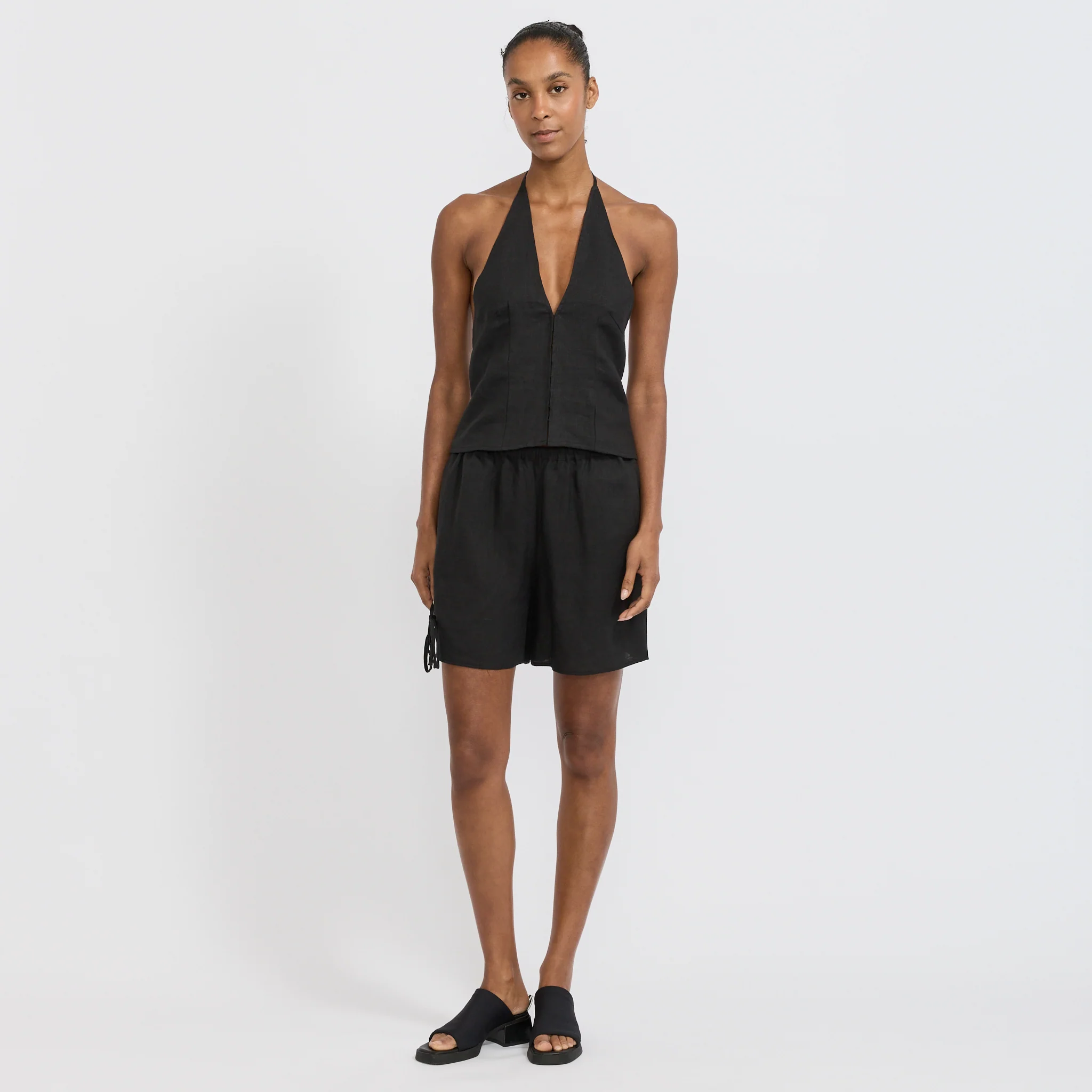 Eyelet Short Black - Image 2
