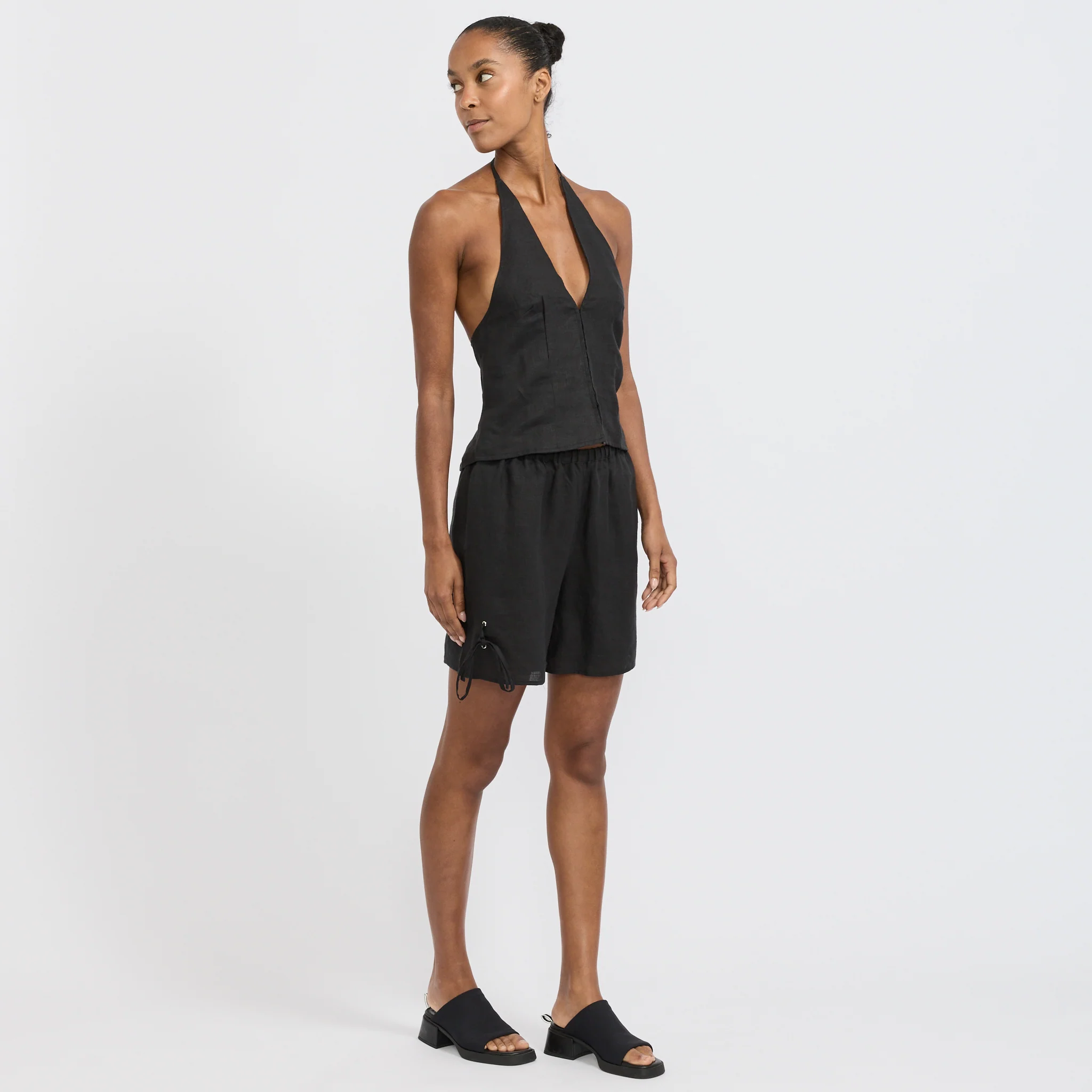 Eyelet Short Black - Image 7