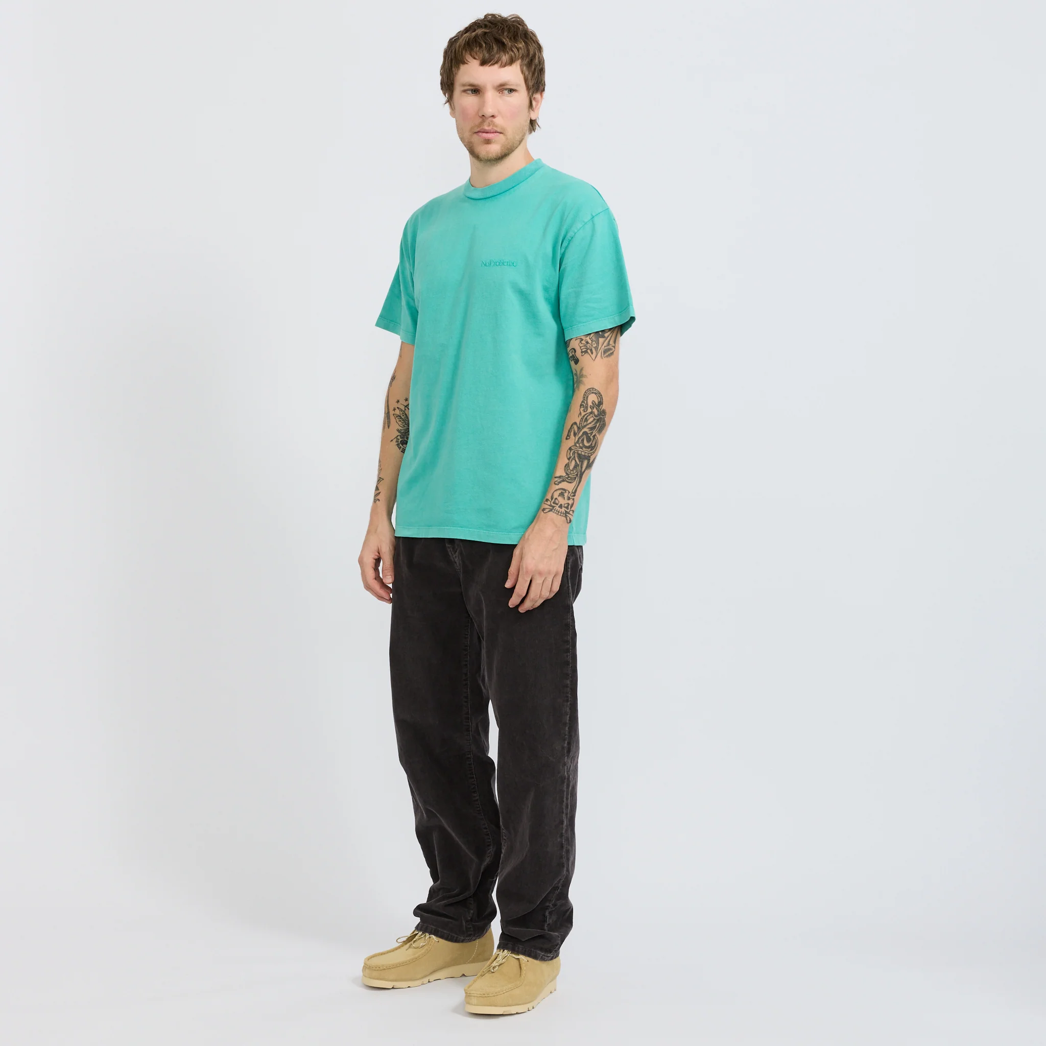Faded Mini Problemo SS Tee Aqua - Image 2