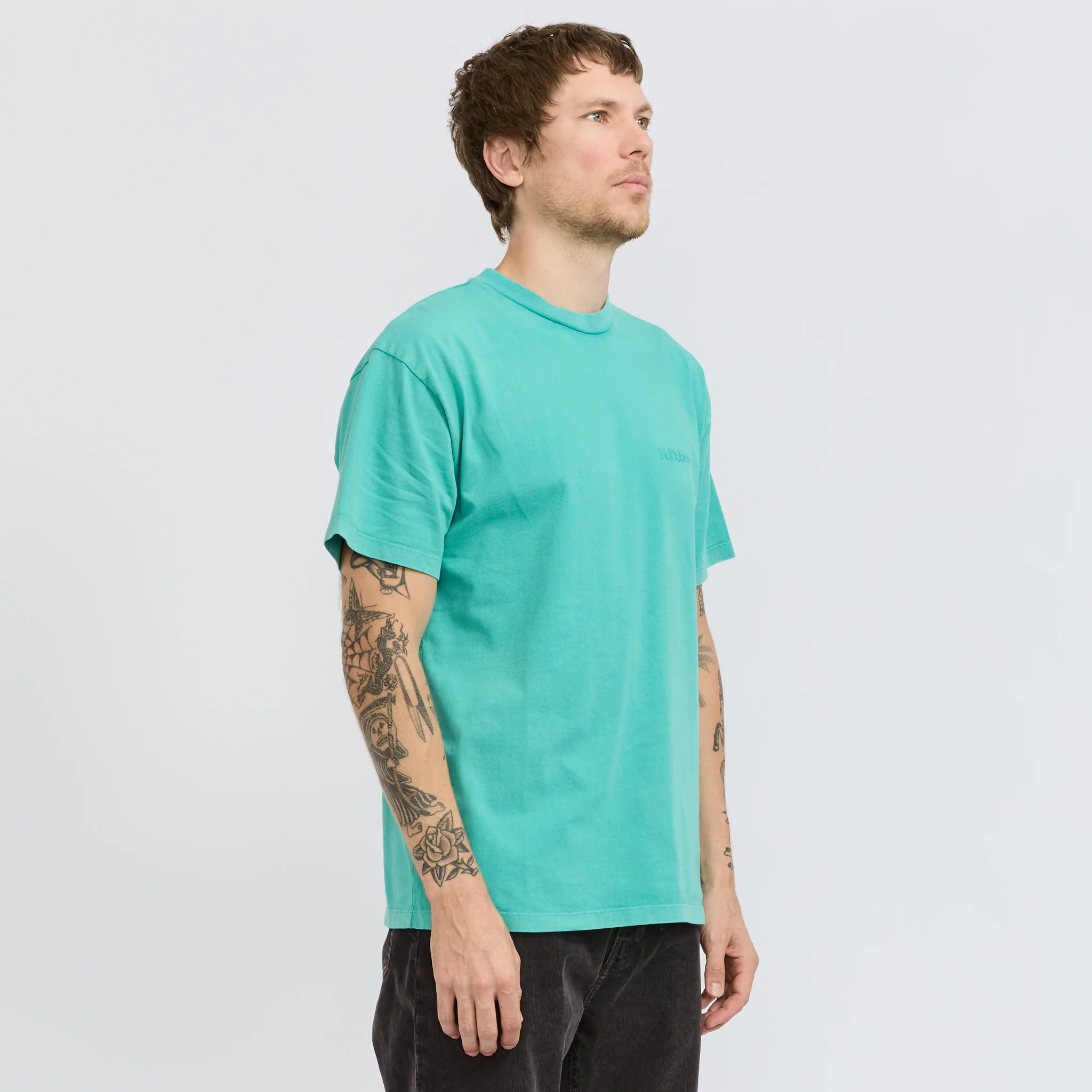 Faded Mini Problemo SS Tee Aqua - Image 3