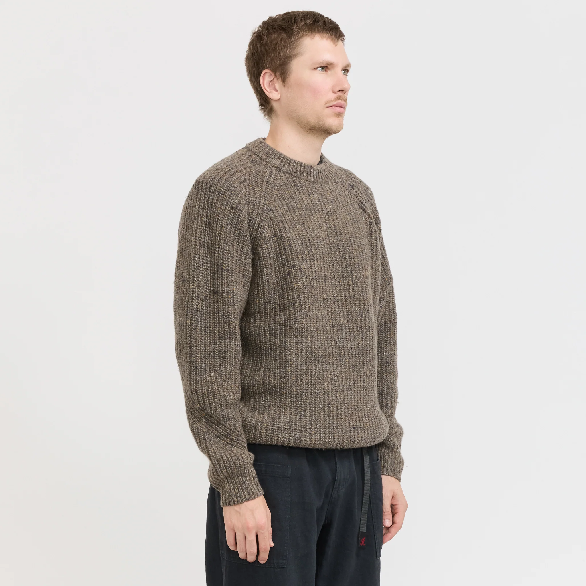 Fisherman Knit Brown Multi - Image 3