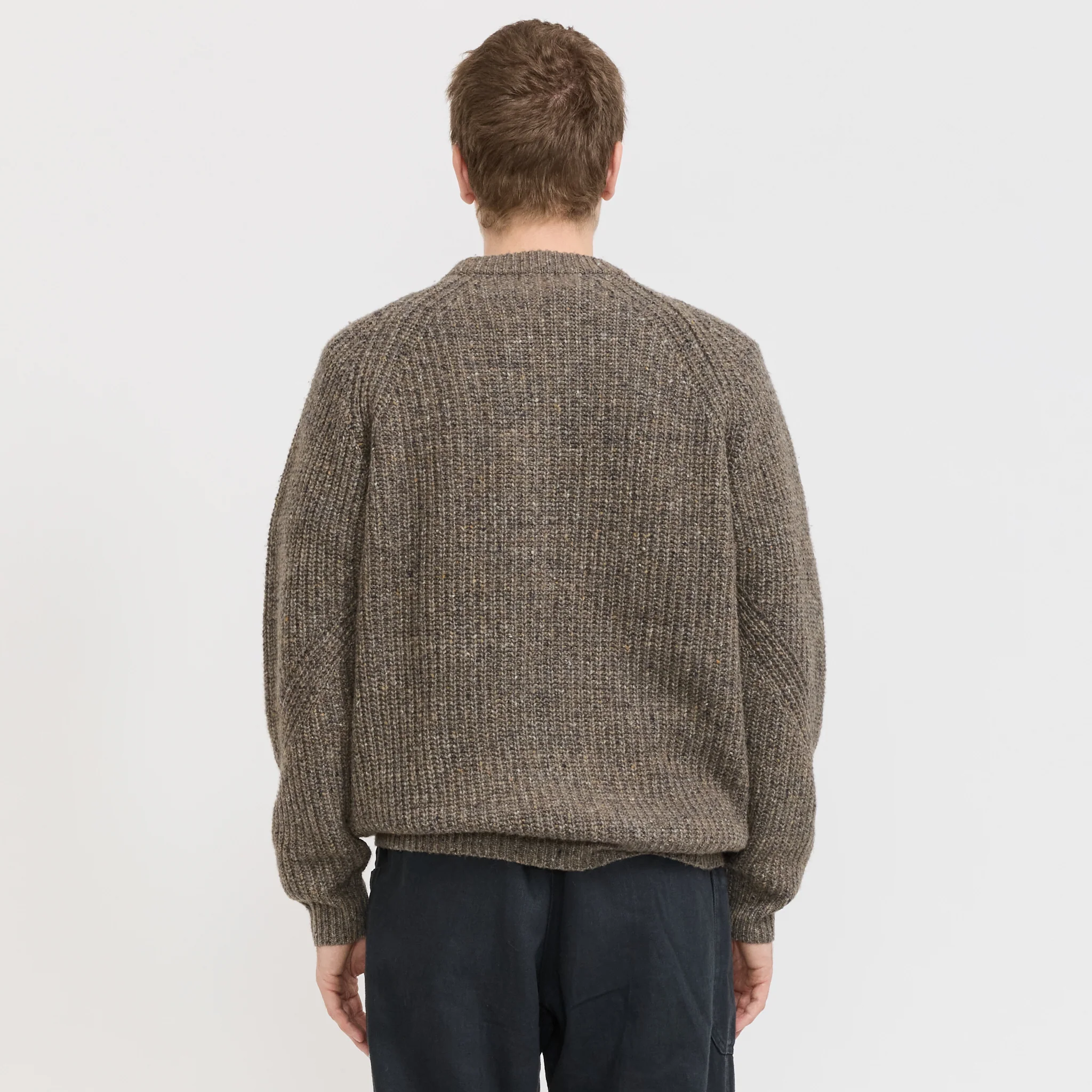 Fisherman Knit Brown Multi - Image 4