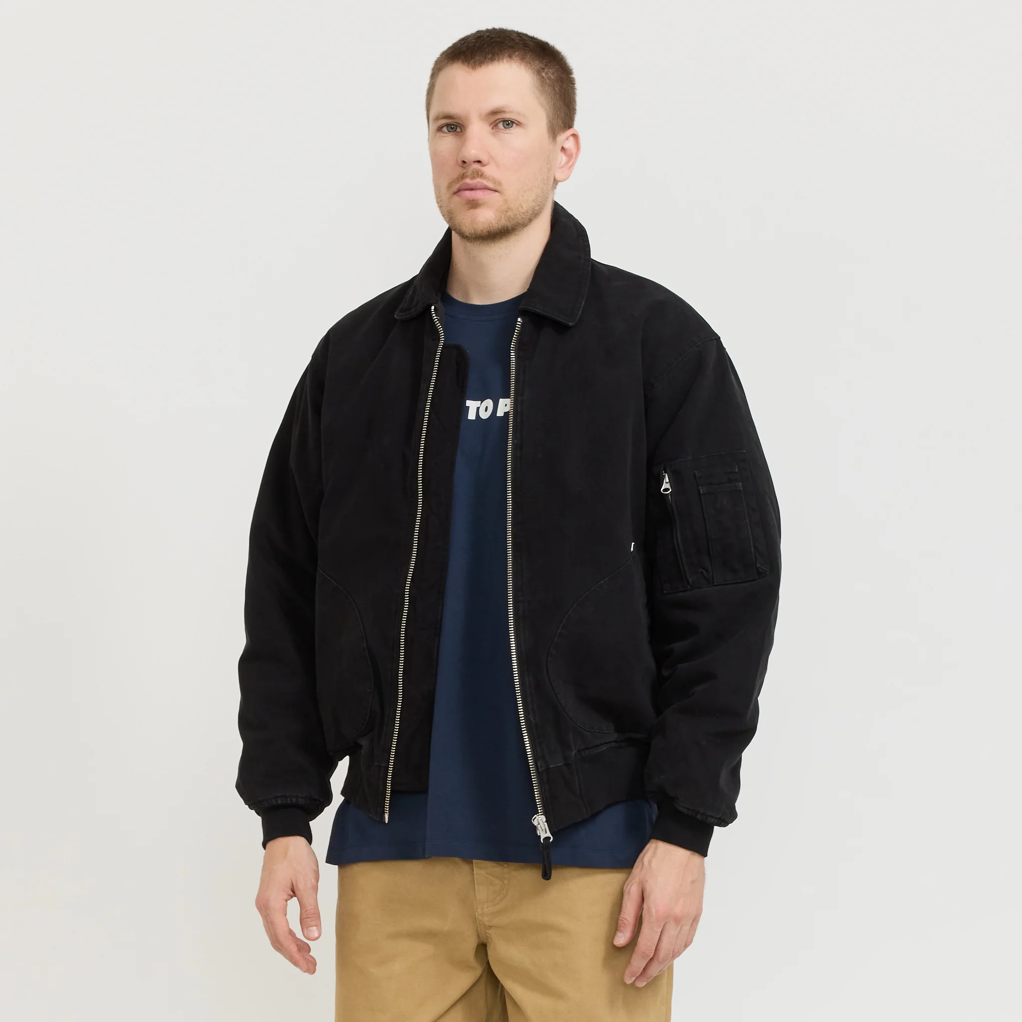 Flight Jacket Black - Image 10