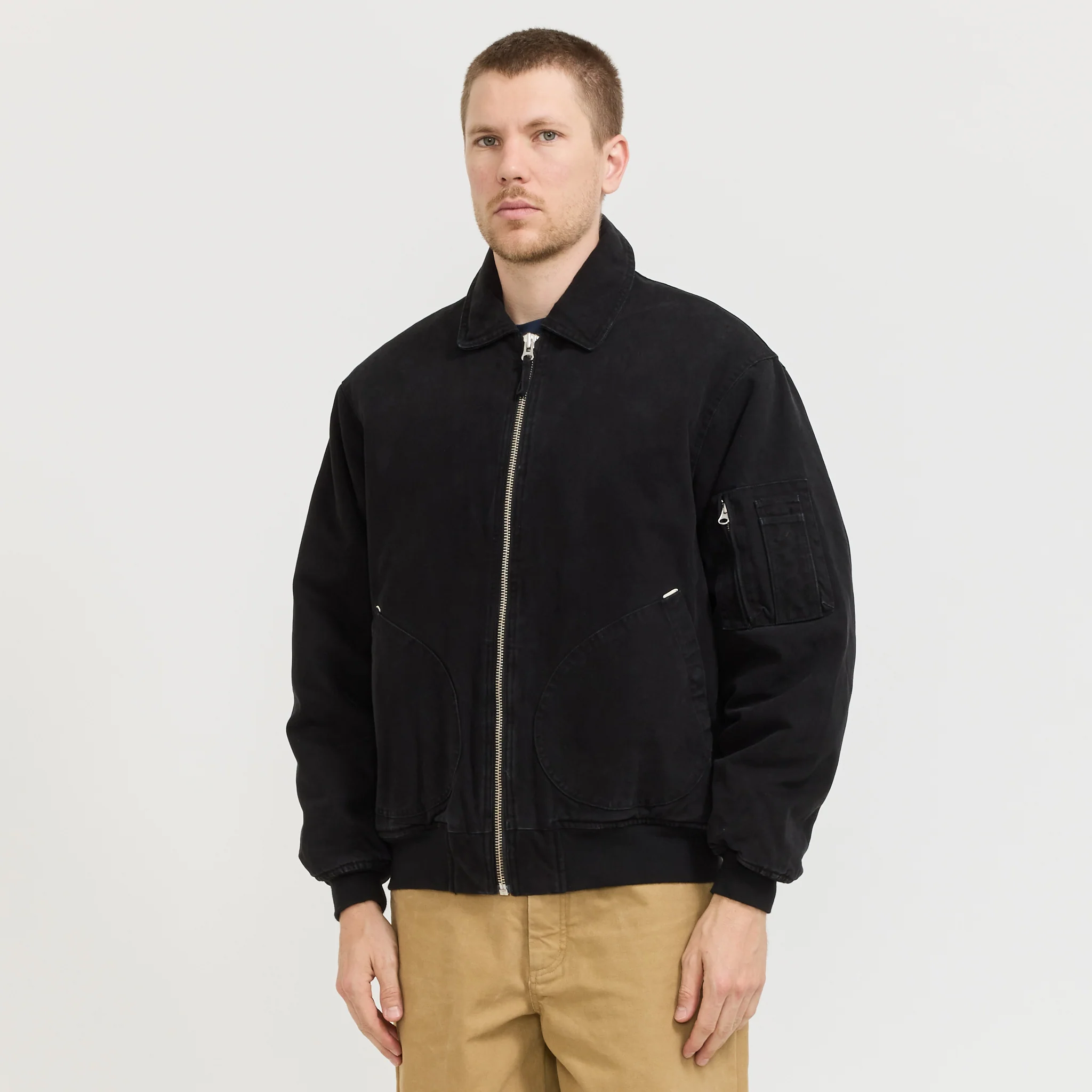 Flight Jacket Black - Image 9