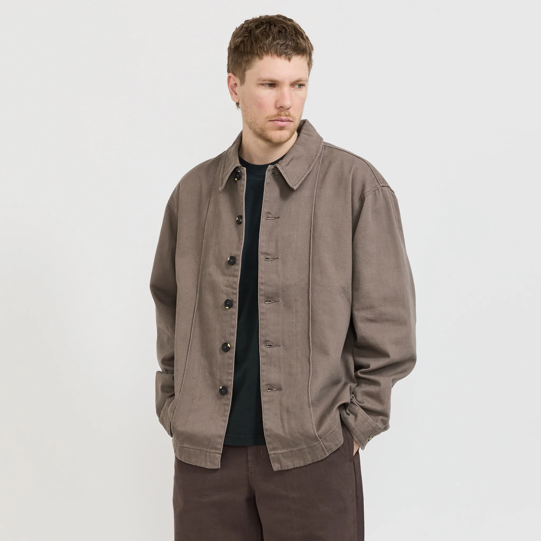 Float Overshirt Gravel - Image 7