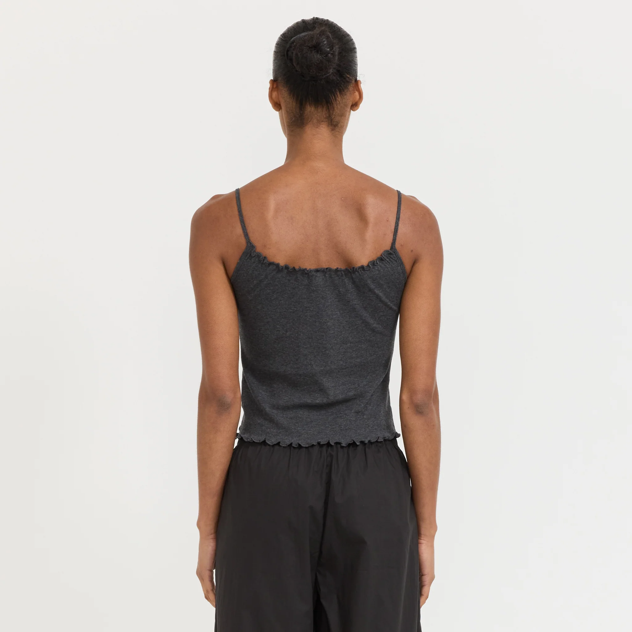 Flounce Tank Grey - Image 4