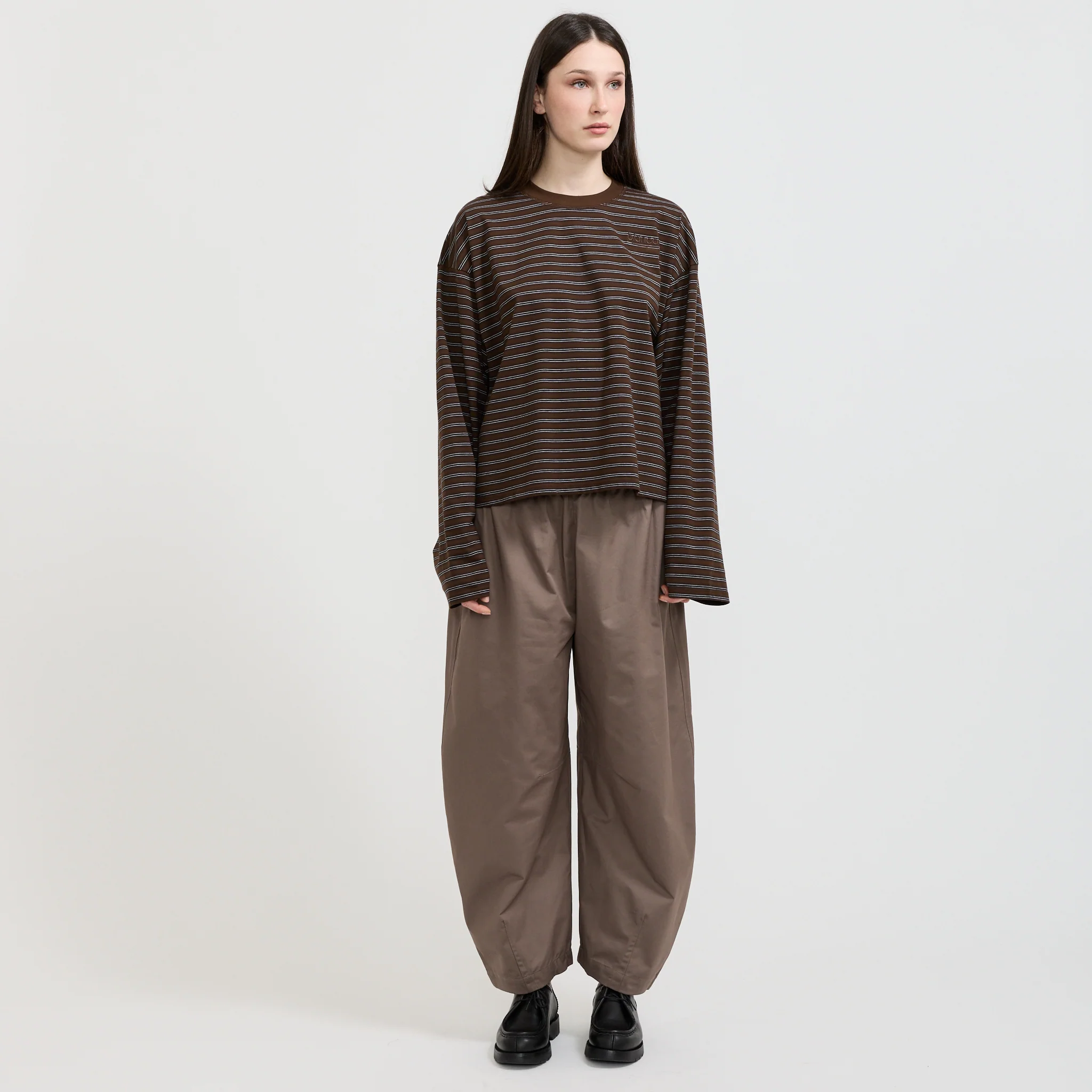 Freda Pants Taupe - Image 2