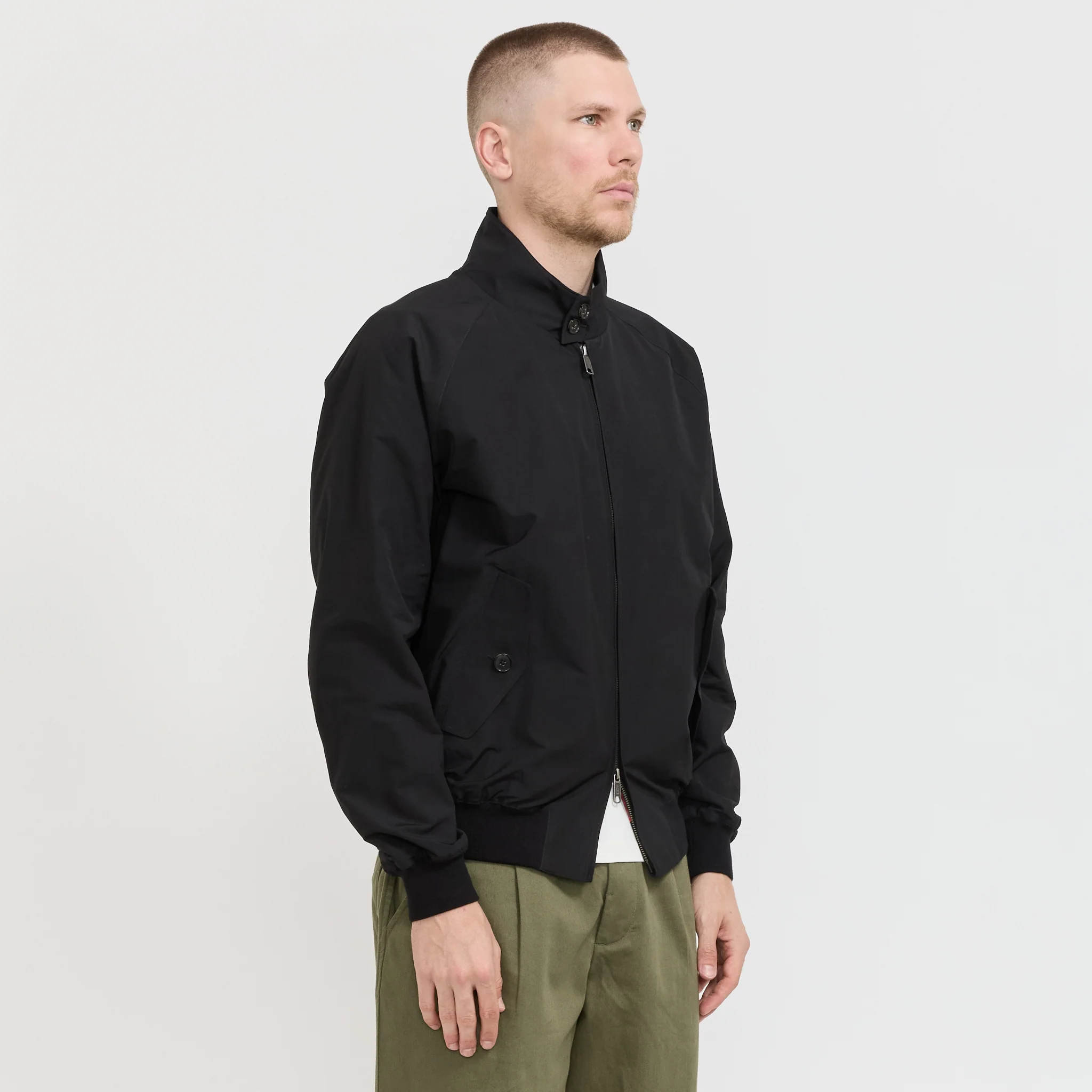 G9 Harrington Jacket Black - Image 3