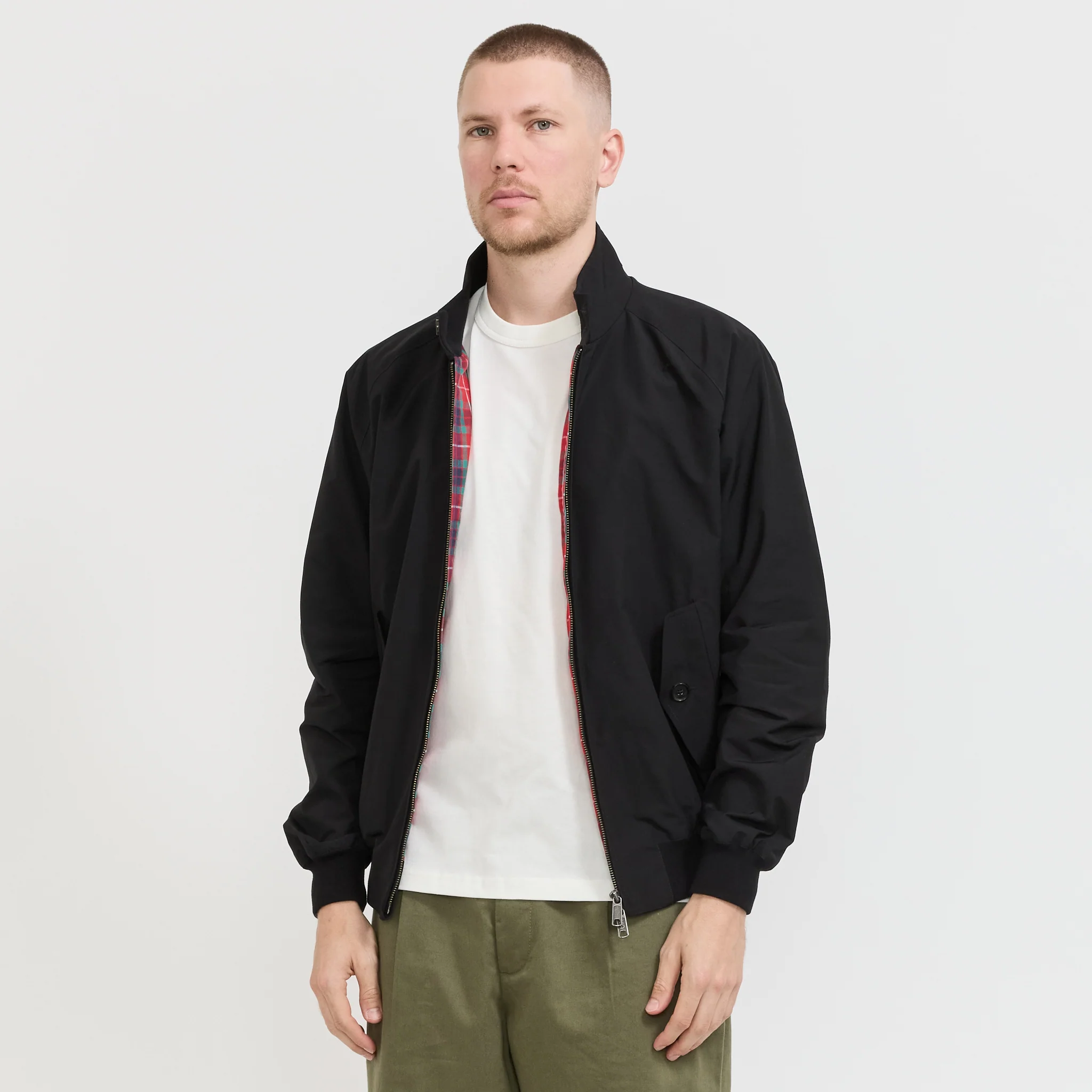 G9 Harrington Jacket Black - Image 5