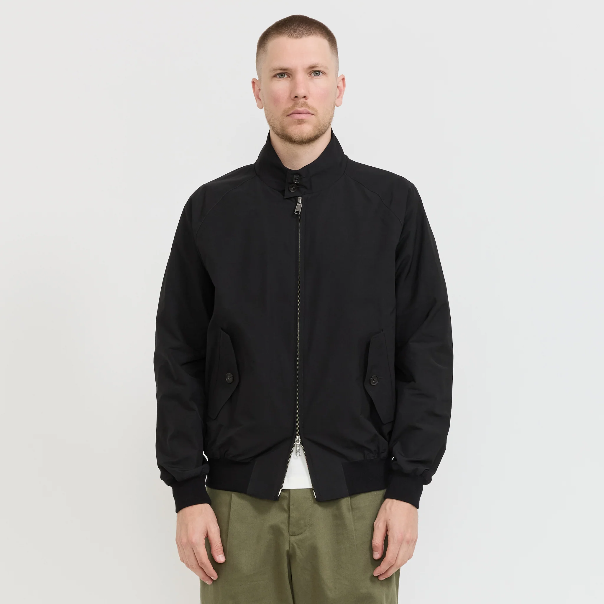 G9 Harrington Jacket Black - Image 8