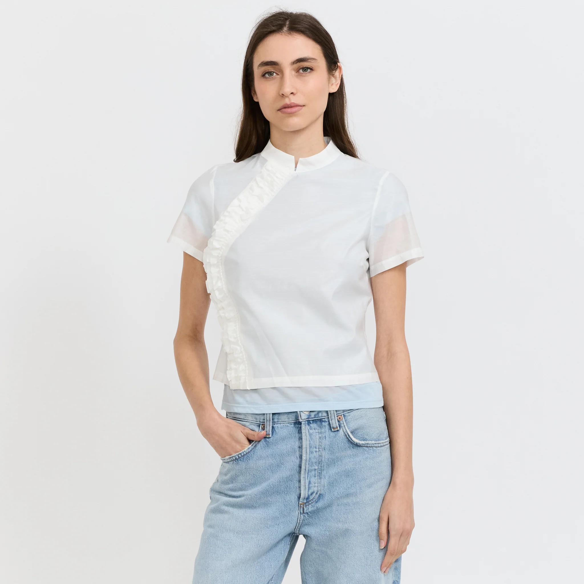 Gaspar Top White
