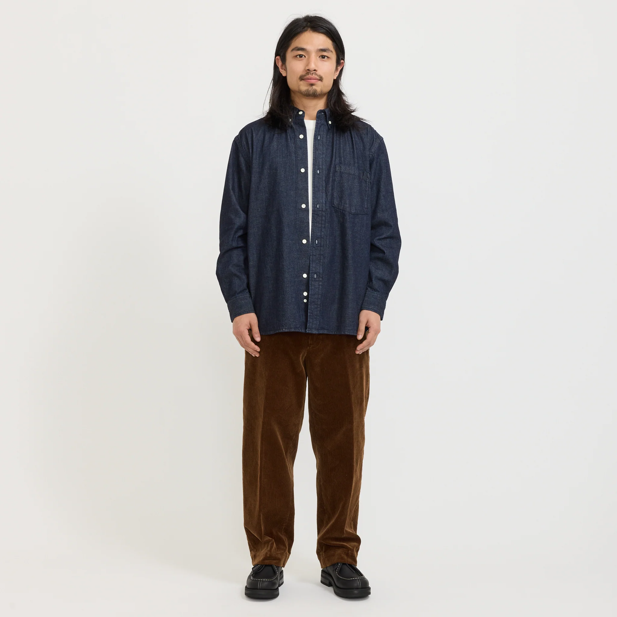 George Button Down Shirt Indigo - Image 2