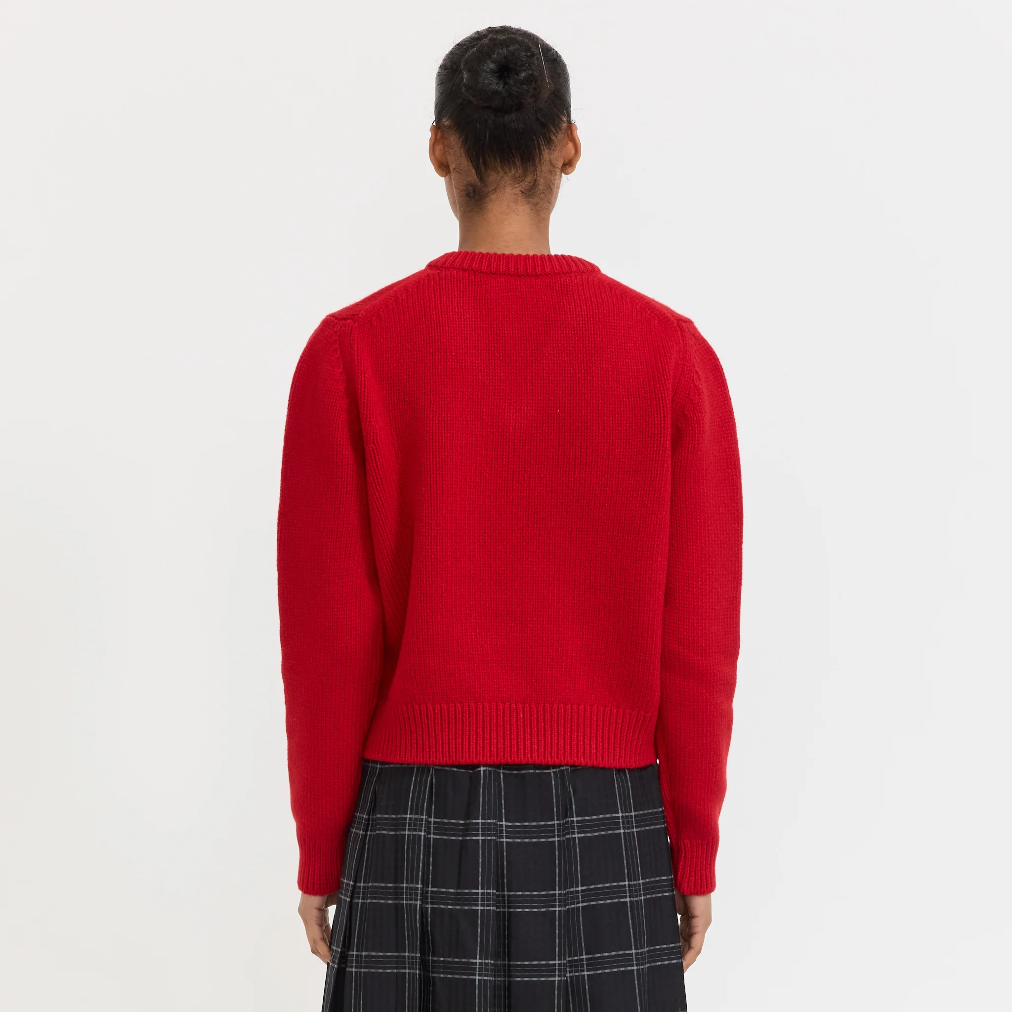 Glenn V-Neck Ruby Red - Image 3