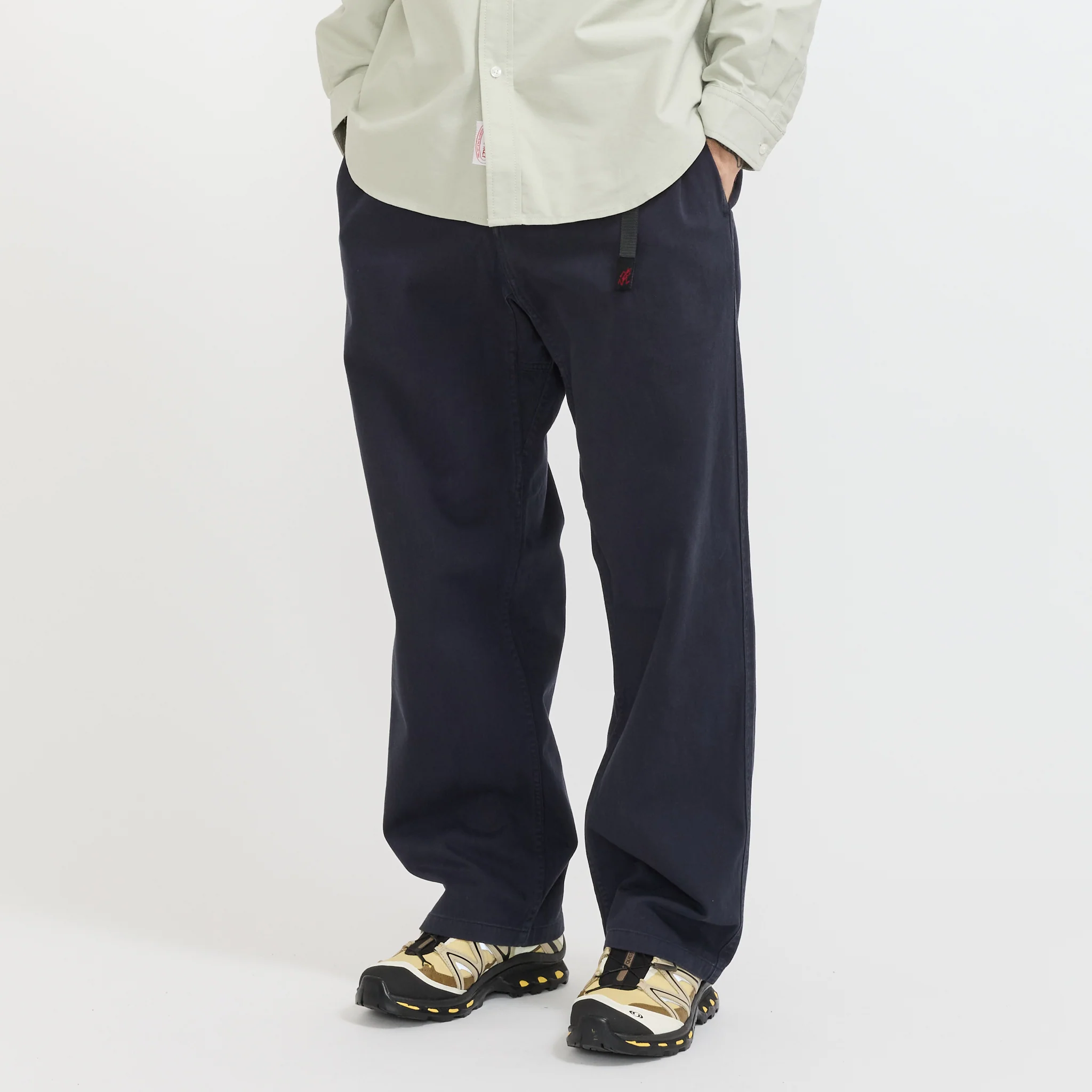 Gramicci Pant Straight Fit Double Navy
