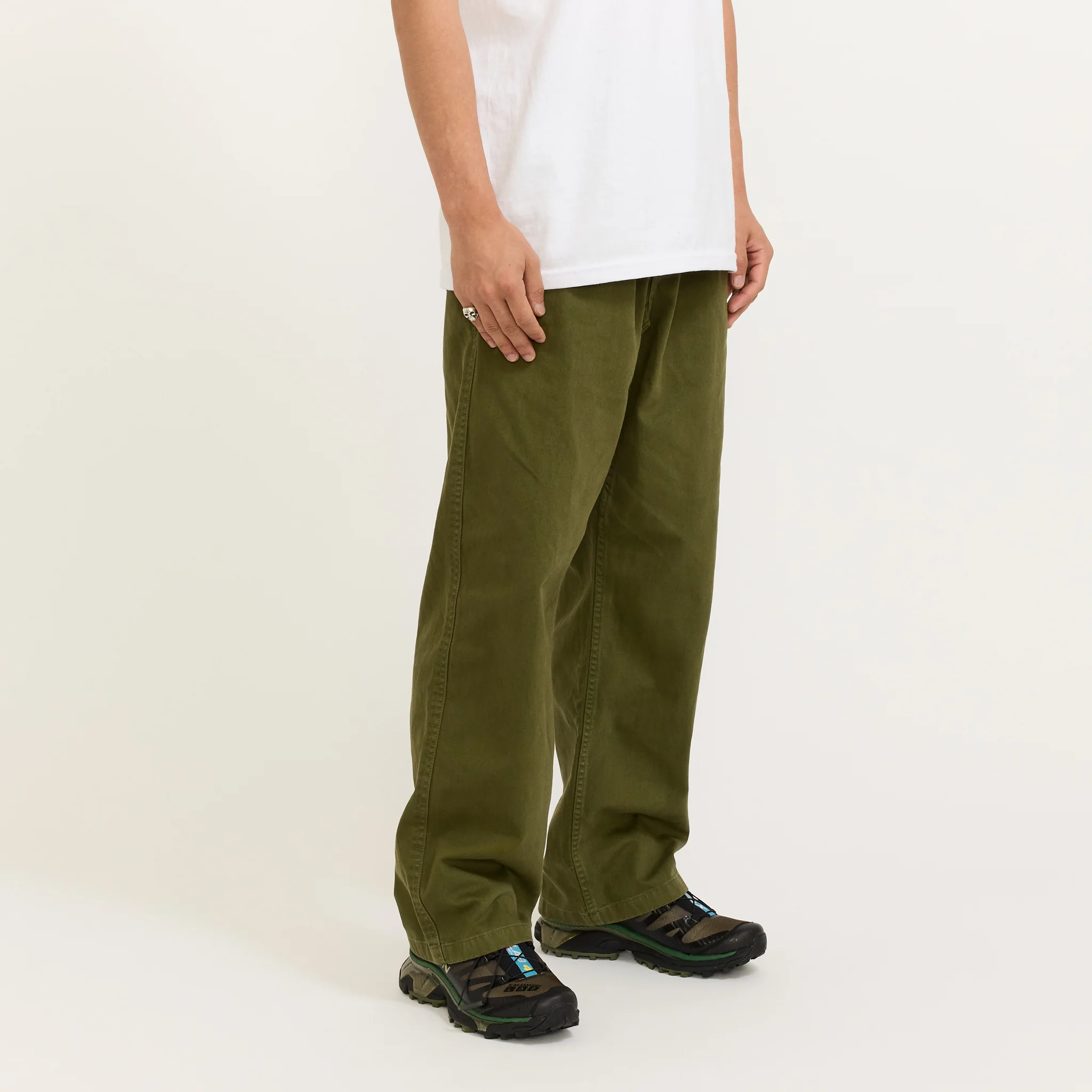 Gramicci Pant Straight Fit Olive - Image 4