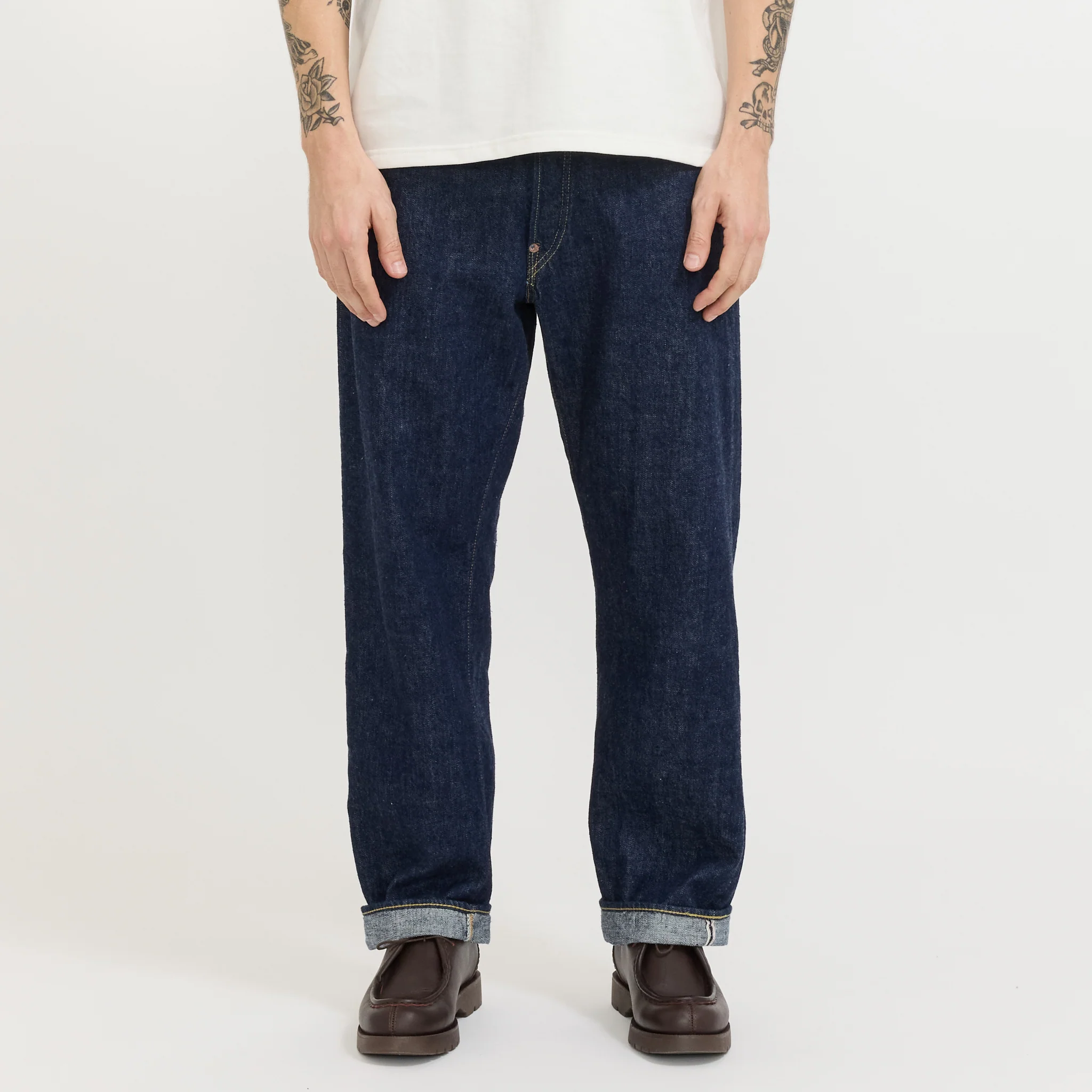 Grand Dad's Fit Denim Pants One Wash - Image 2