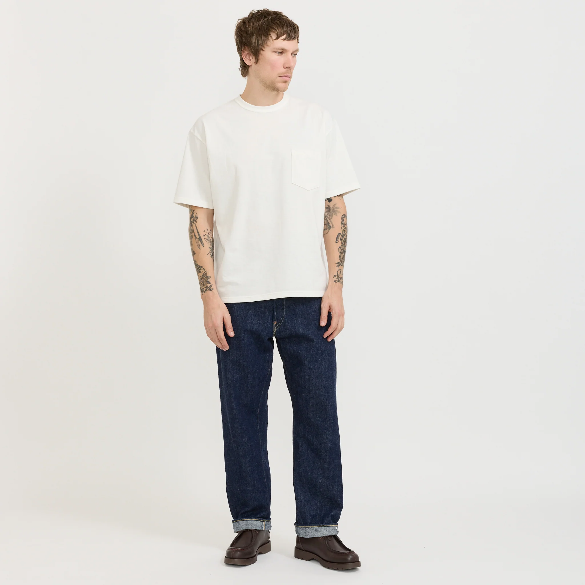 Grand Dad's Fit Denim Pants One Wash - Image 3
