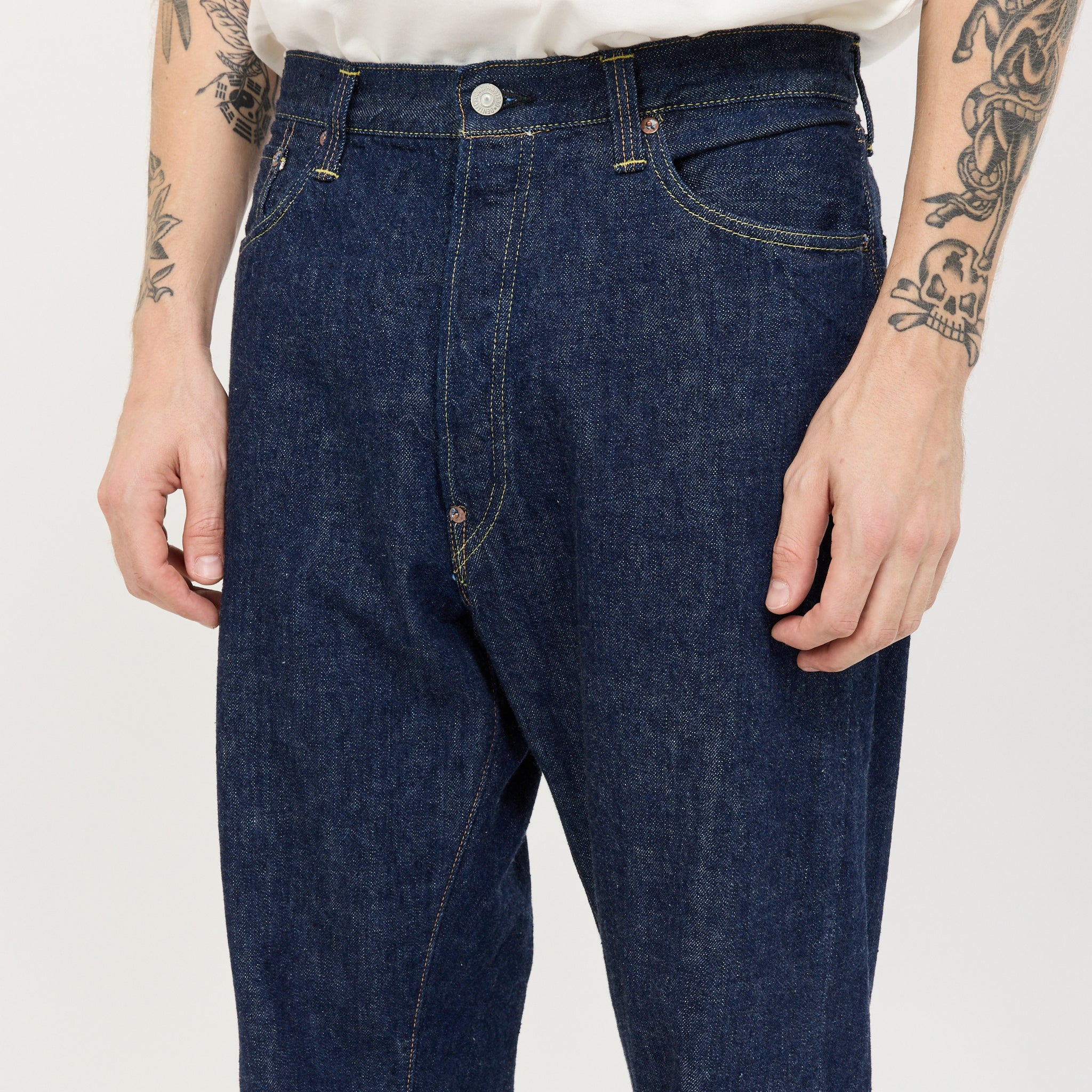 Grand Dad's Fit Denim Pants One Wash - Image 6