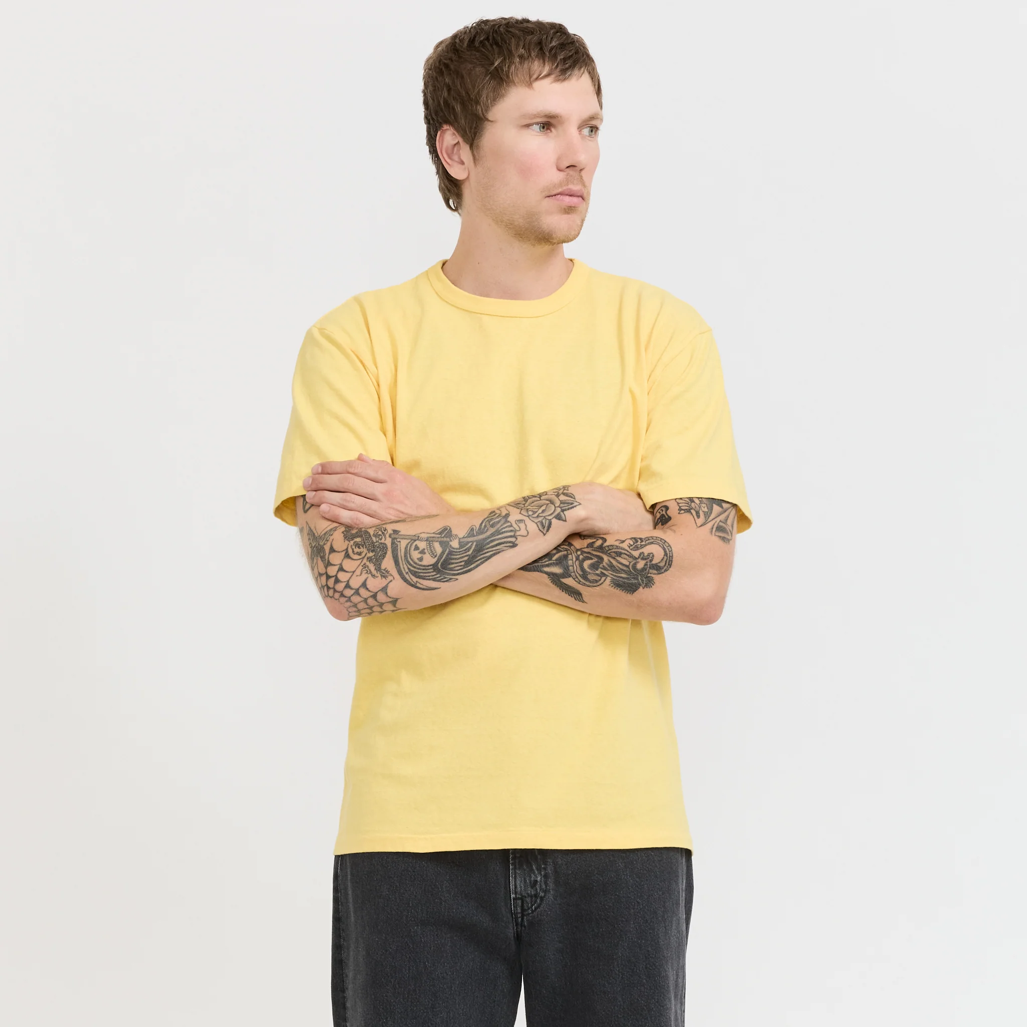 Haleiwa SS T-Shirt Cornsilk