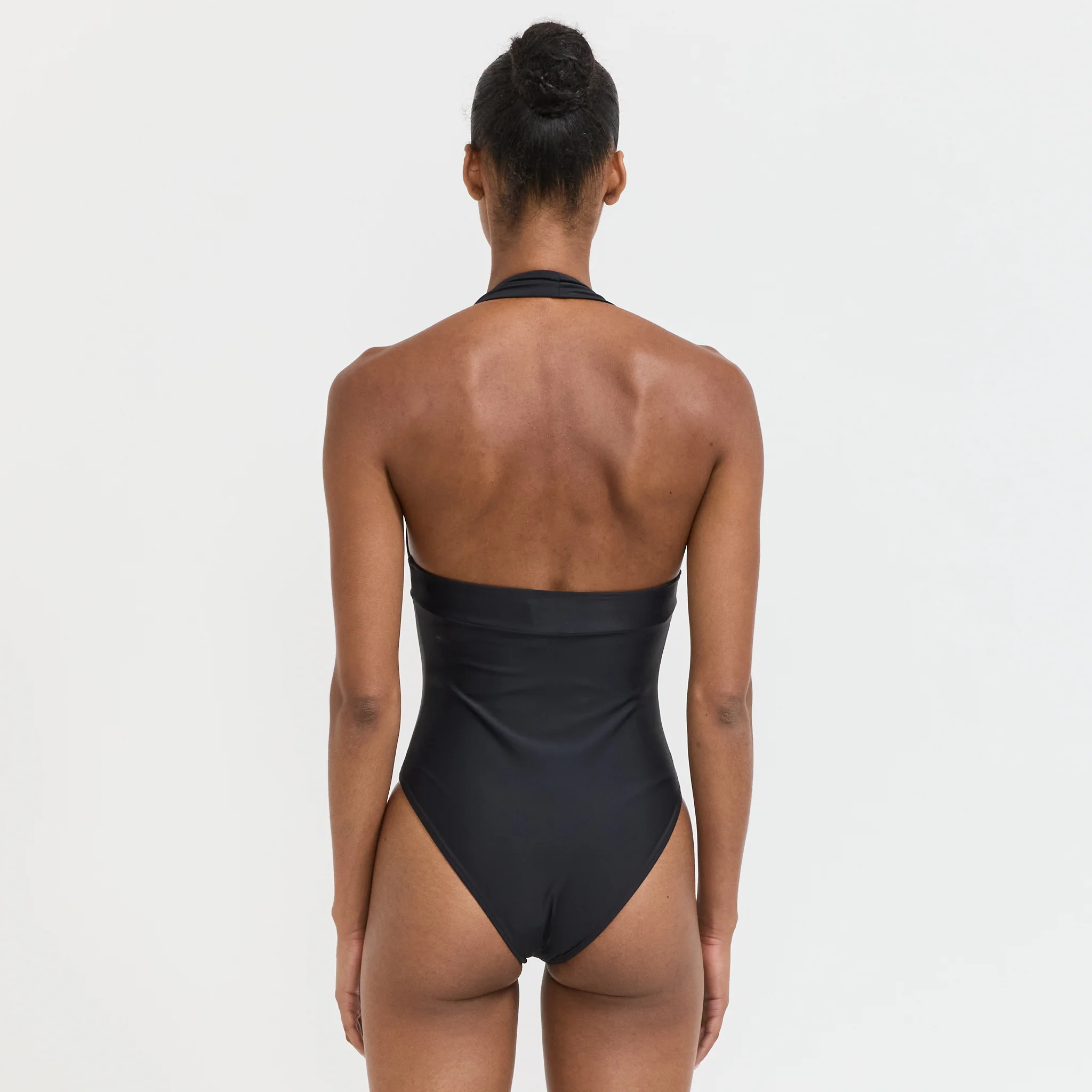 Halter Maillot Classic Nero - Image 5
