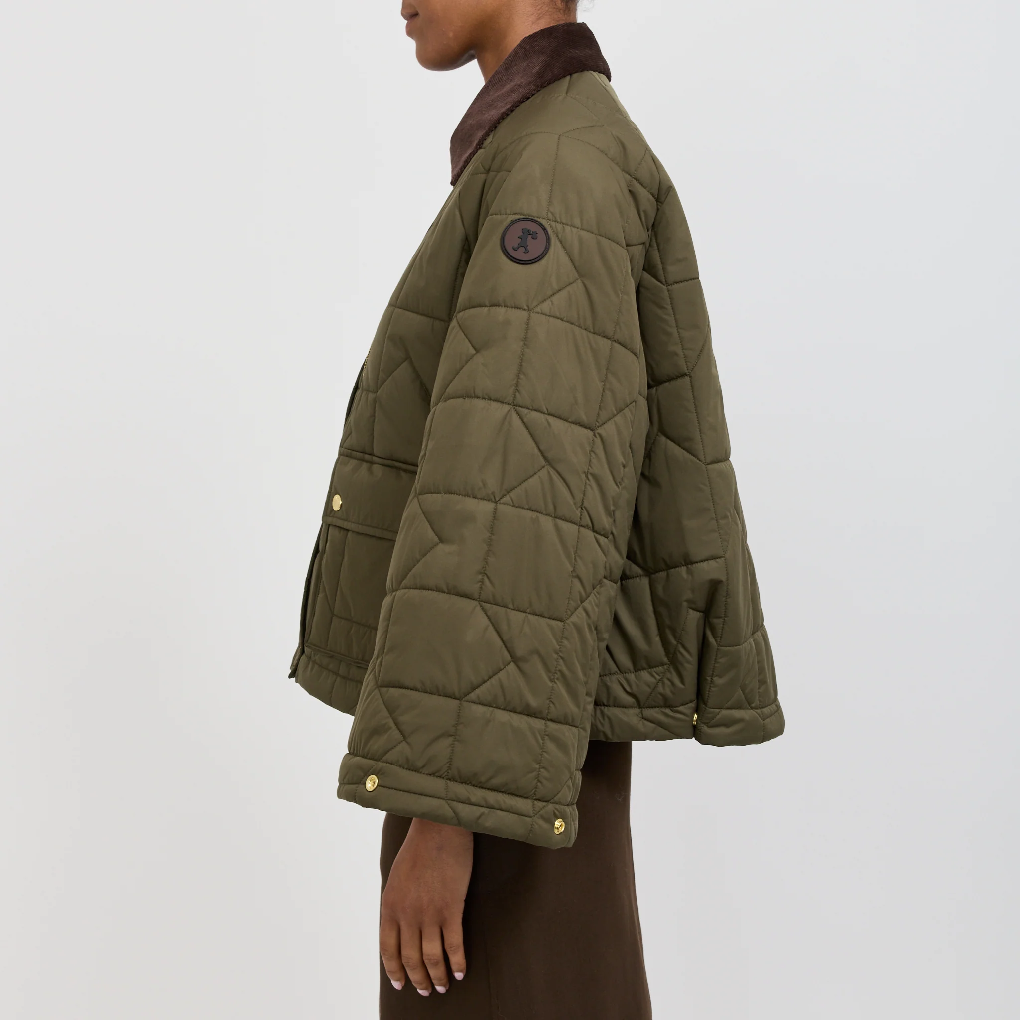 Harvest Jacket Dark Olive - Image 4