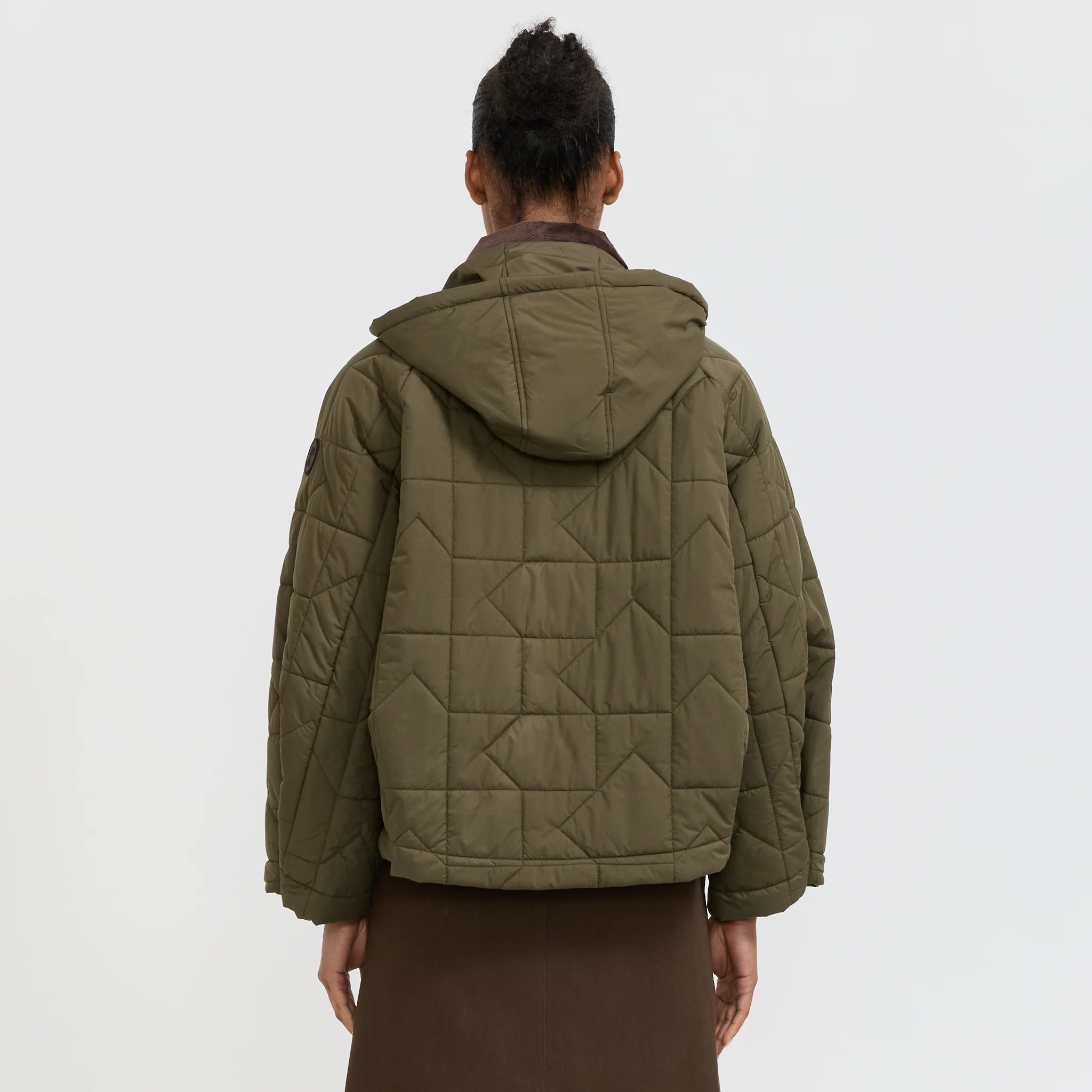 Harvest Jacket Dark Olive - Image 8