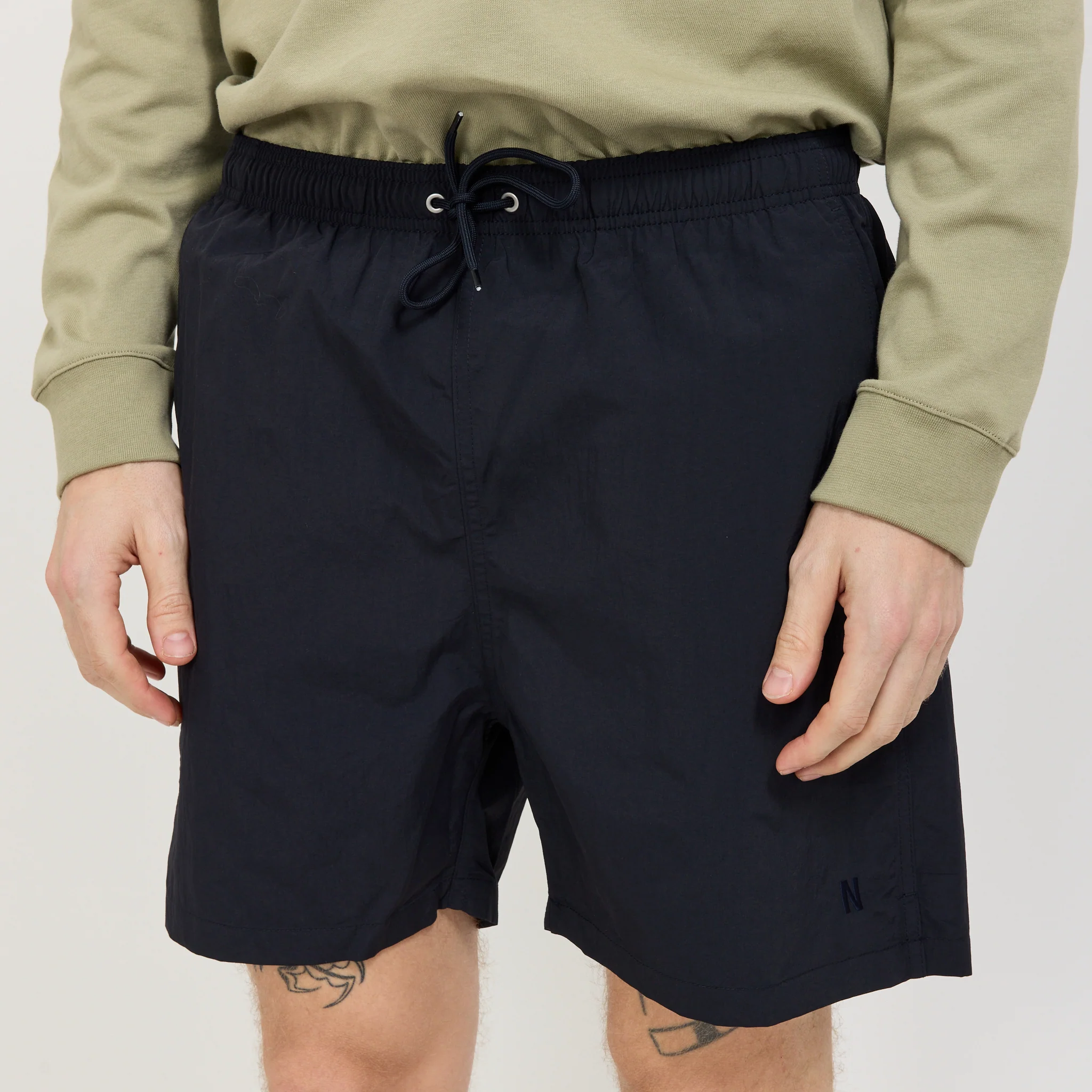 Hauge Recycled Nylon Swimmers Dark Navy - Image 5