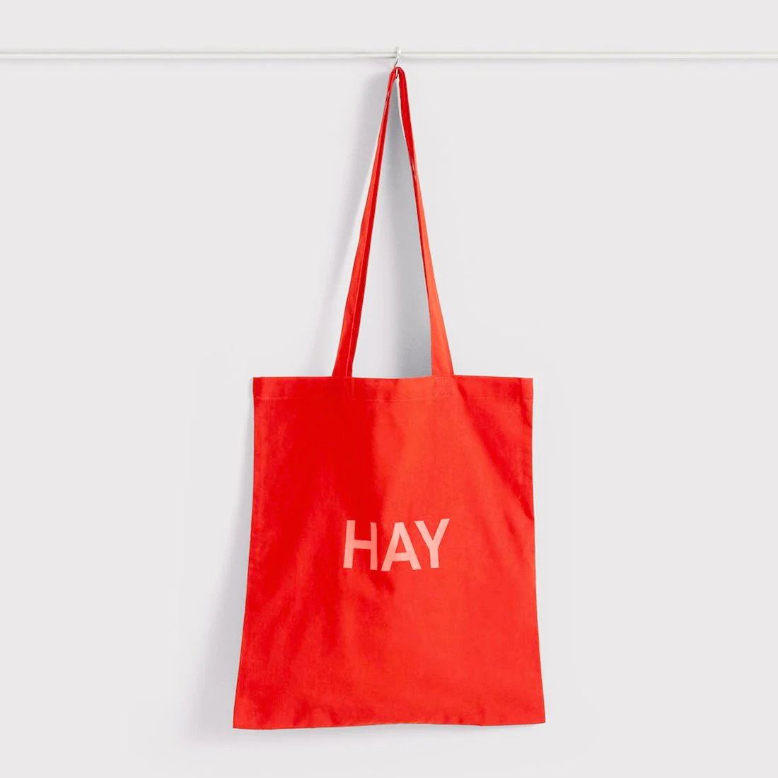 Hay Tote Bag Poppy Red