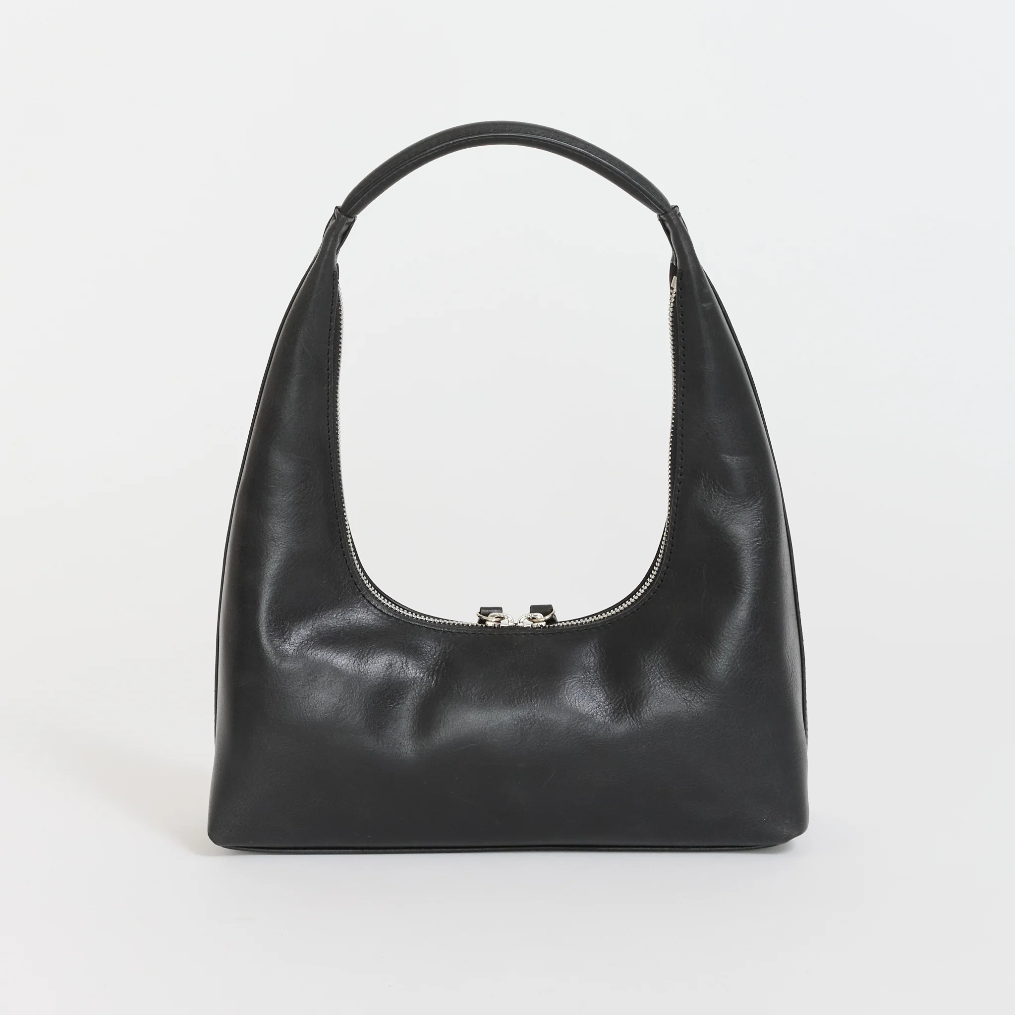 Hobo Shoulder Black Pull-Up - Image 3