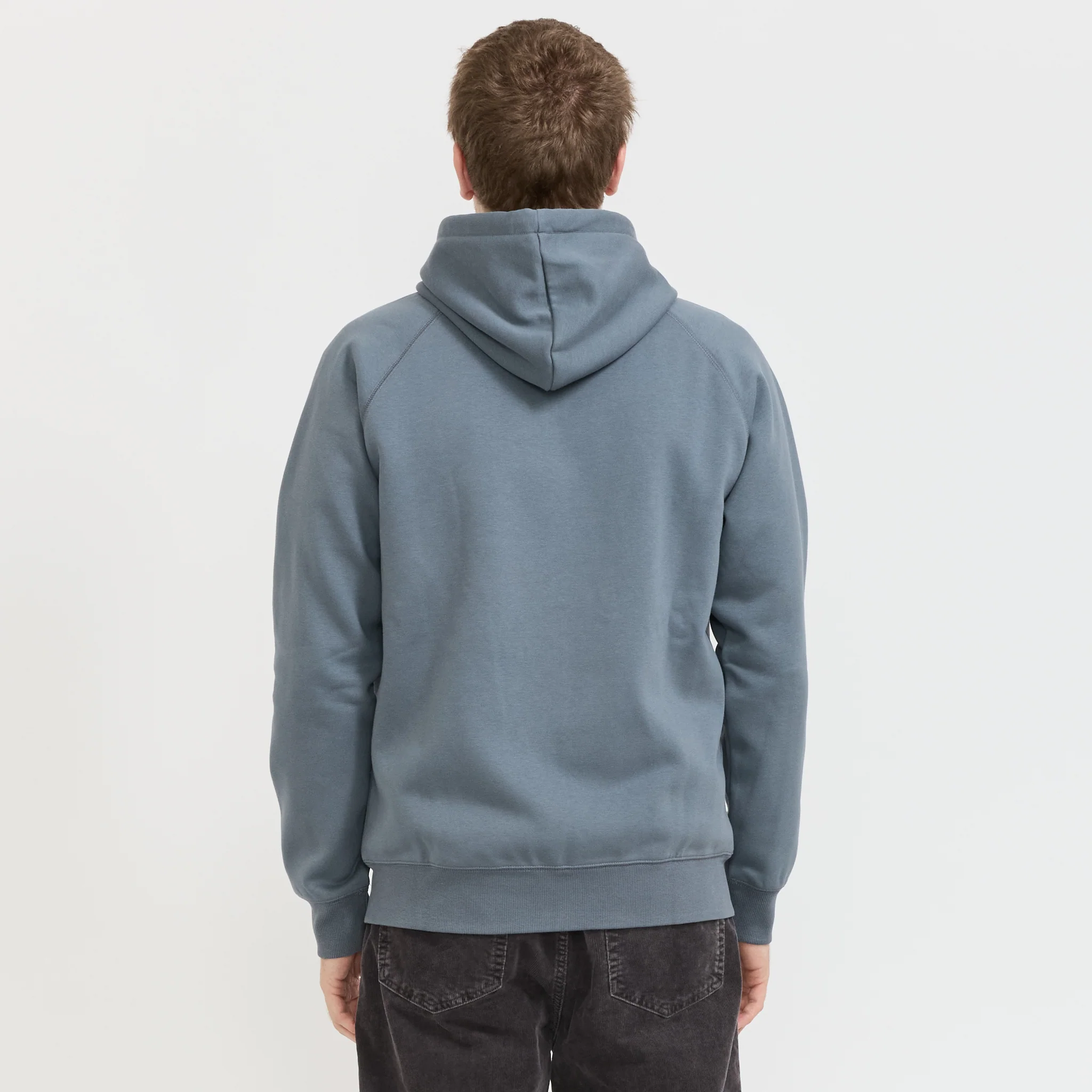 Hooded Chase Jacket Cozy Blue/Gold - Image 4