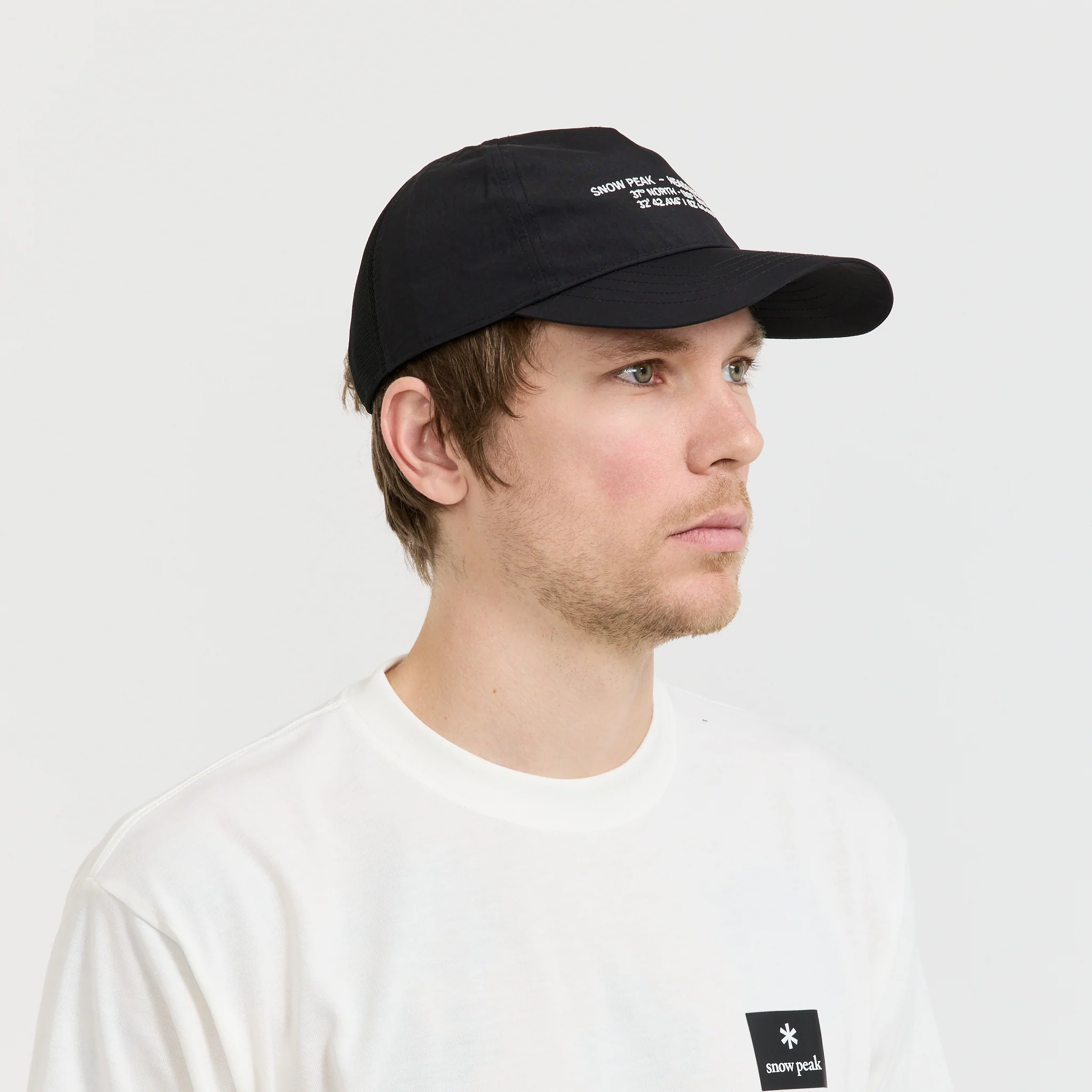 HQ Topographic Trucker Cap Black - Image 3