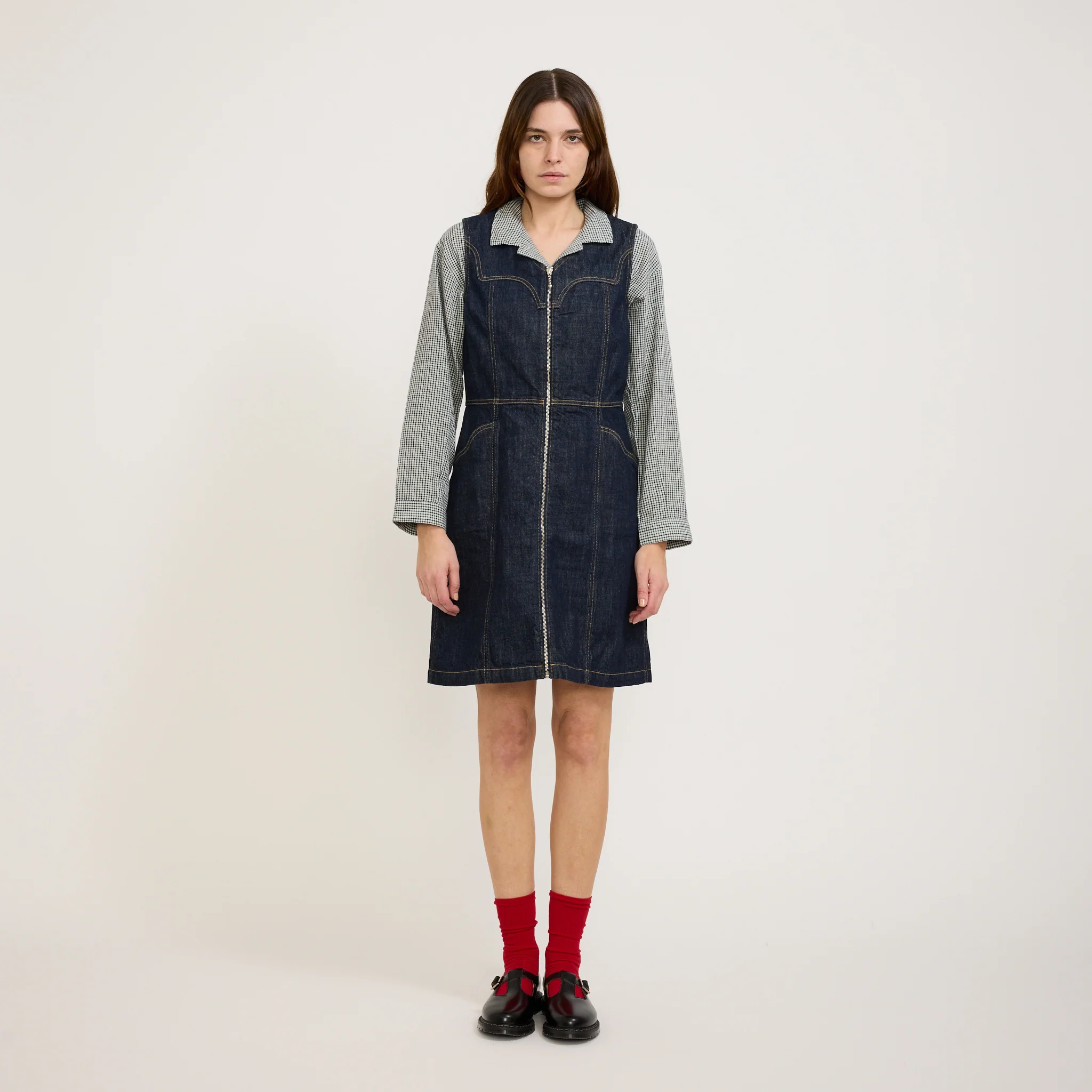 Ina Denim Dress One Wash