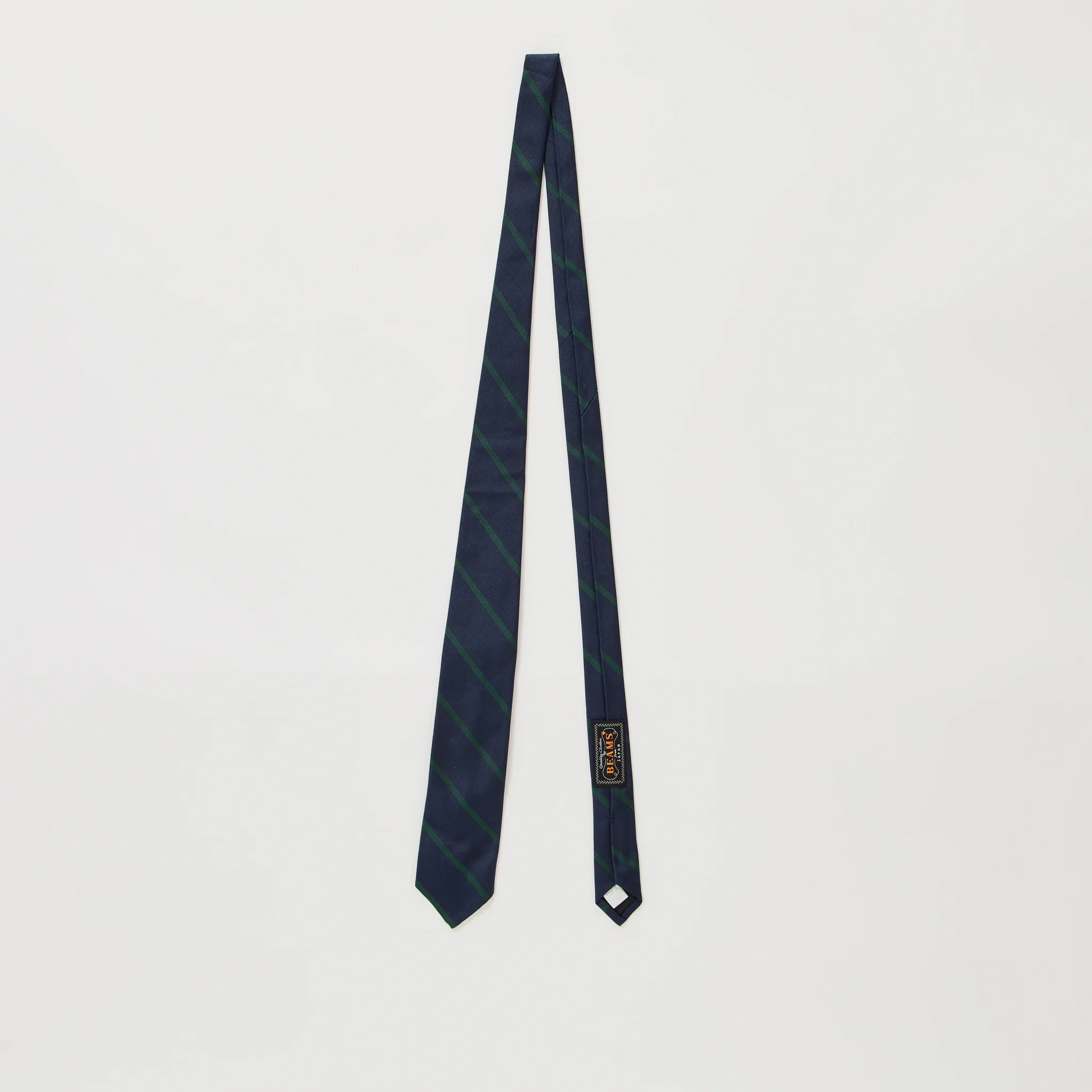 Ivy Tie Regimental Bar Stripe Green