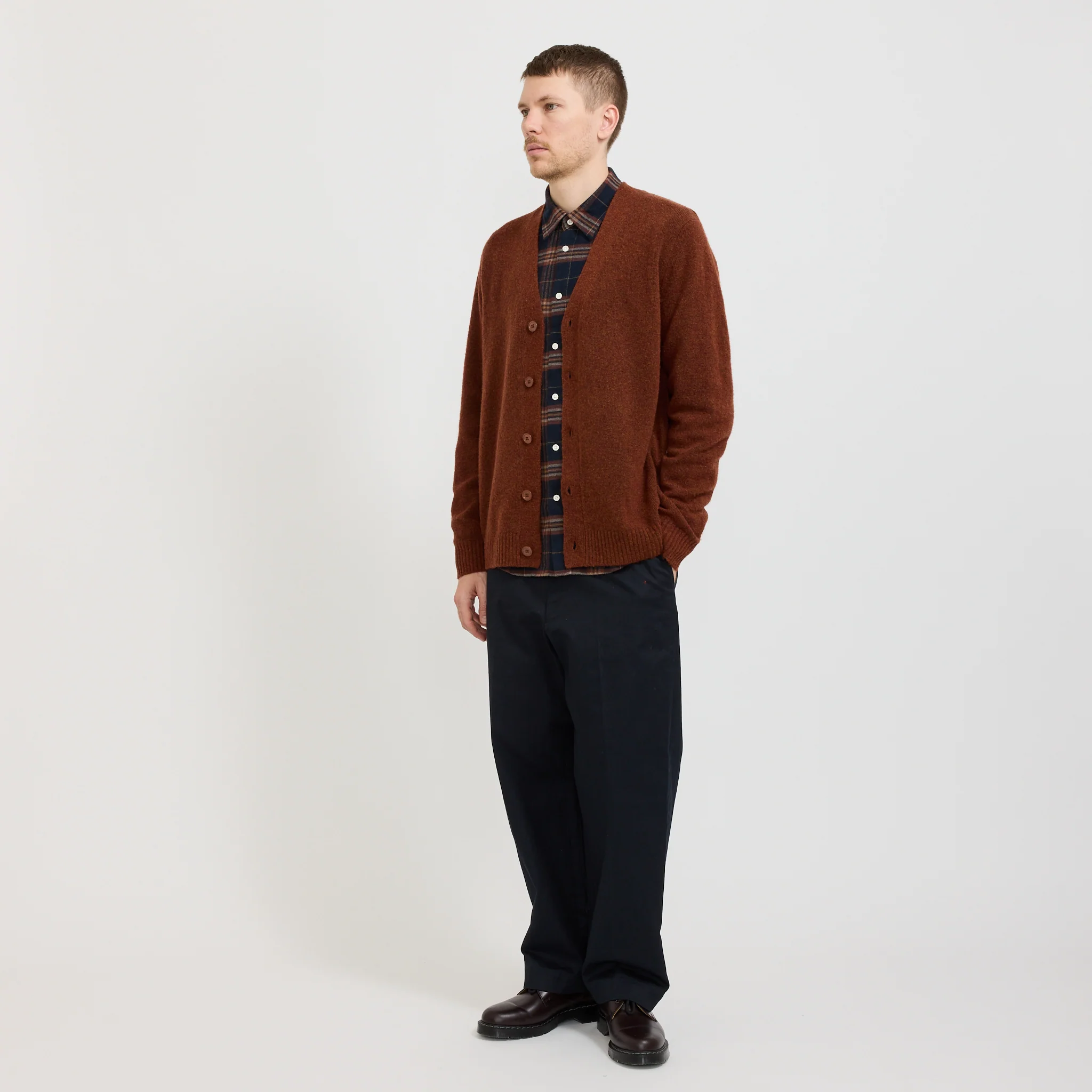 John Cardigan 6683 Red Brown - Image 2