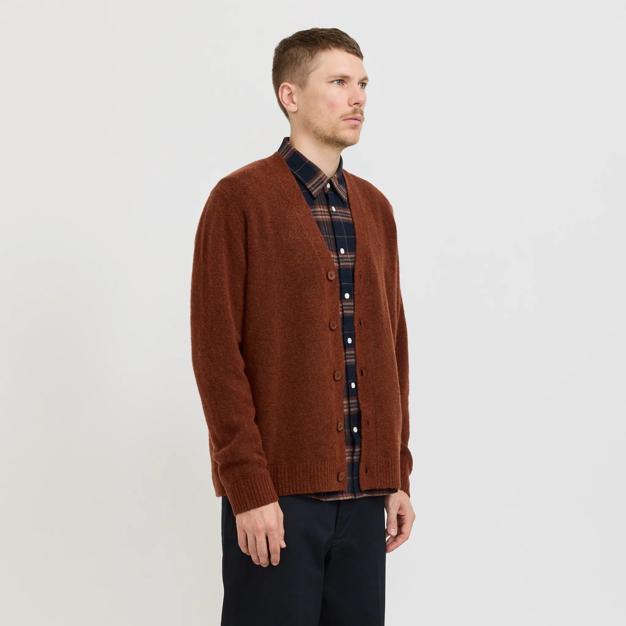 John Cardigan 6683 Red Brown - Image 3