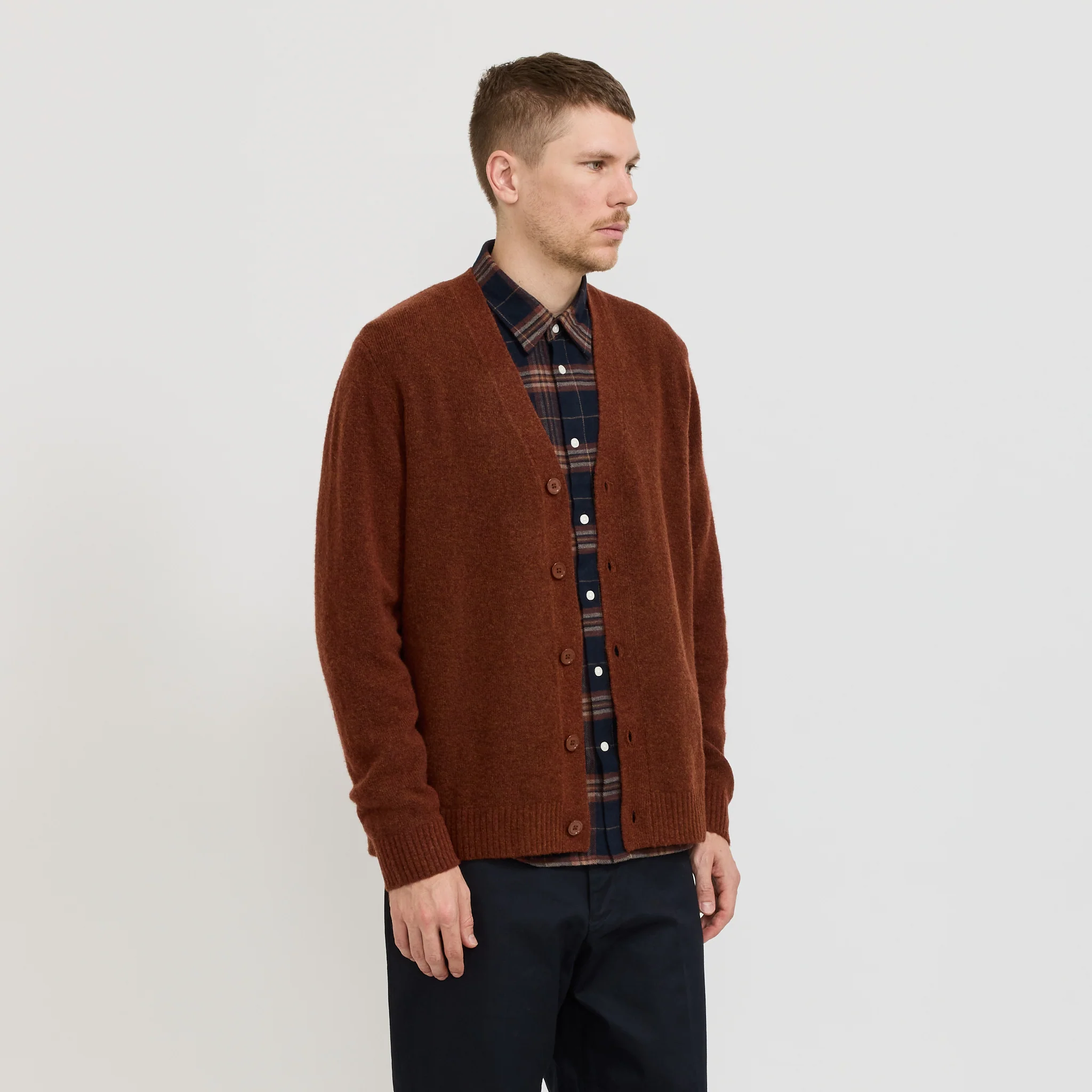 John Cardigan 6683 Red Brown - Image 7