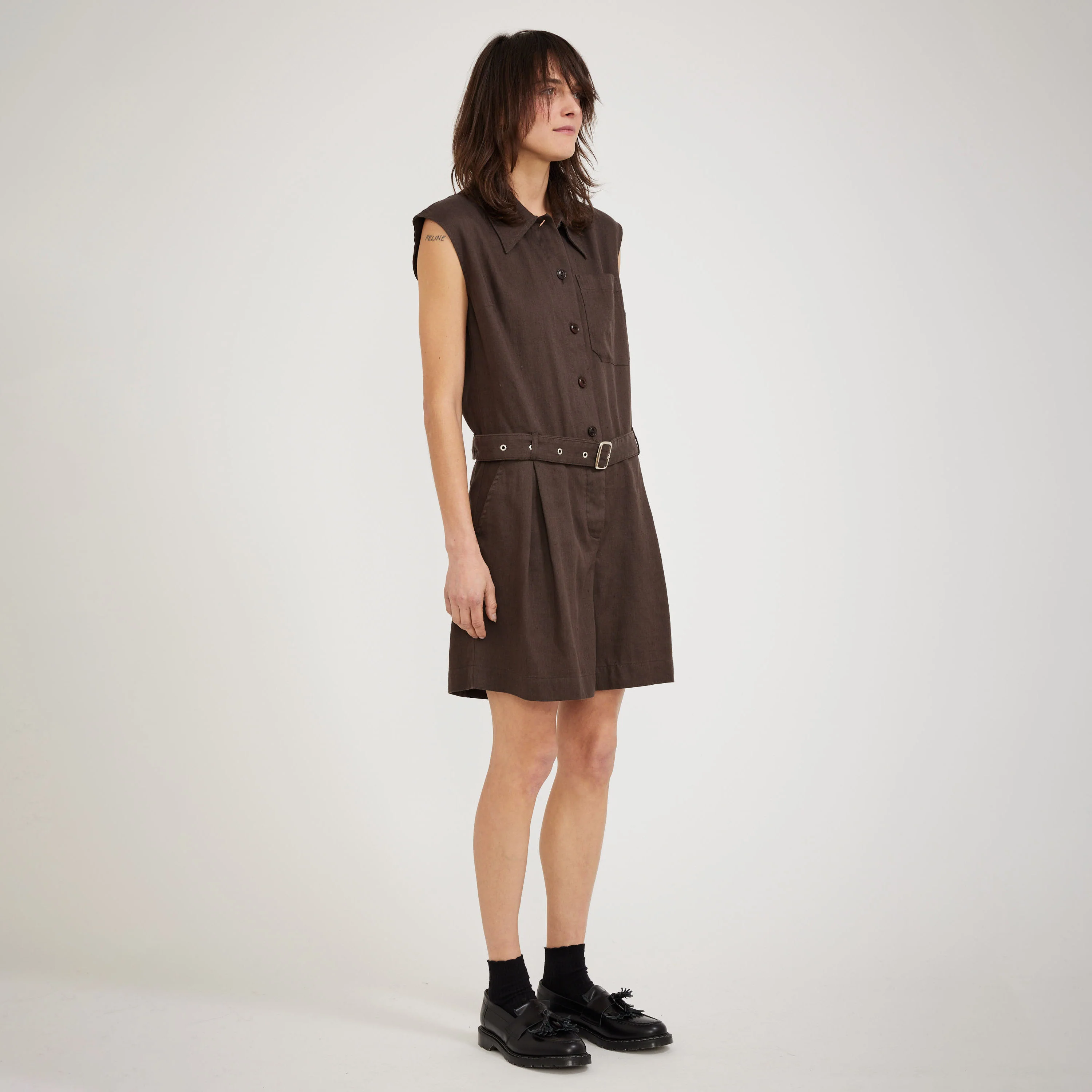 Julie Jumpsuit Brown - Image 2