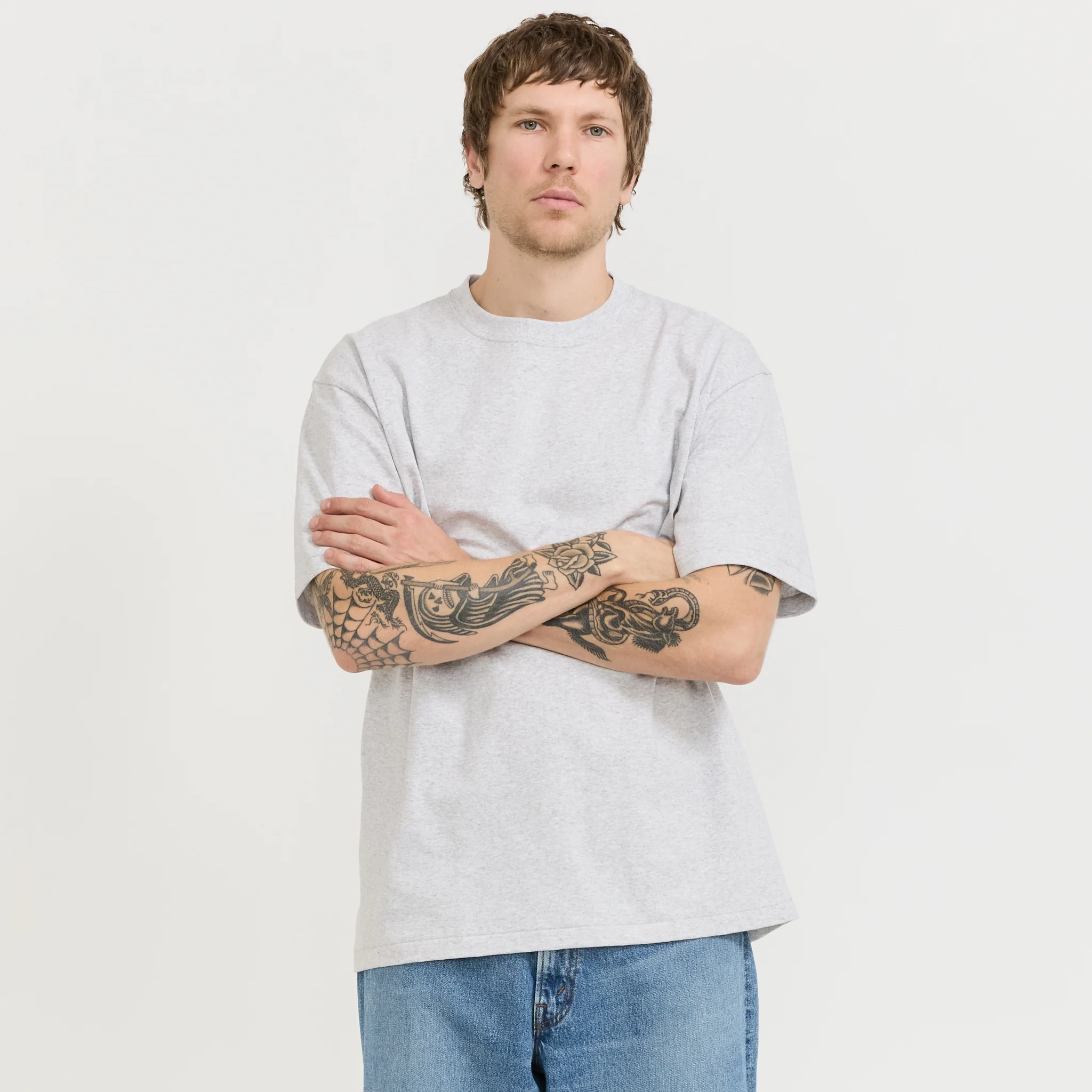 Just T-Shirt Heather Grey