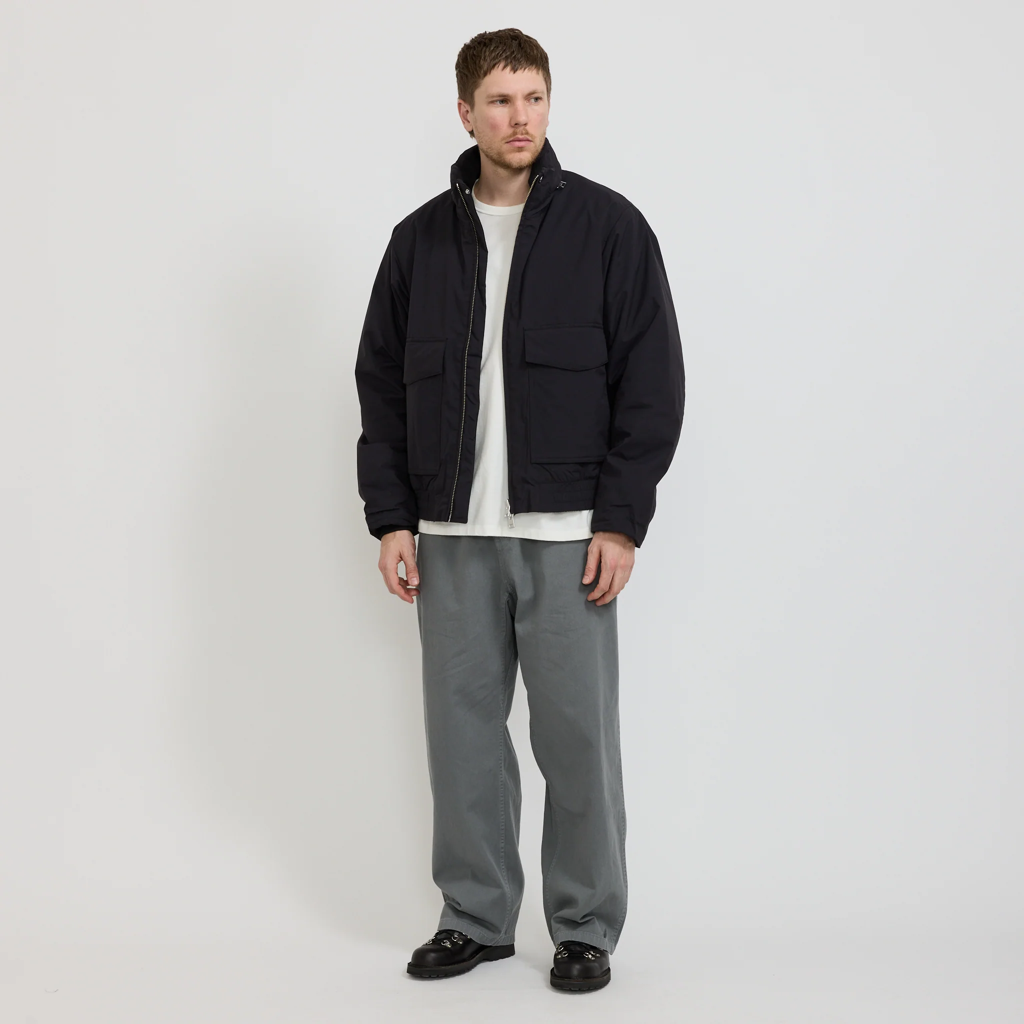 Kastrup Gore-Tex Windstopper Bomber Jacket Black - Image 2