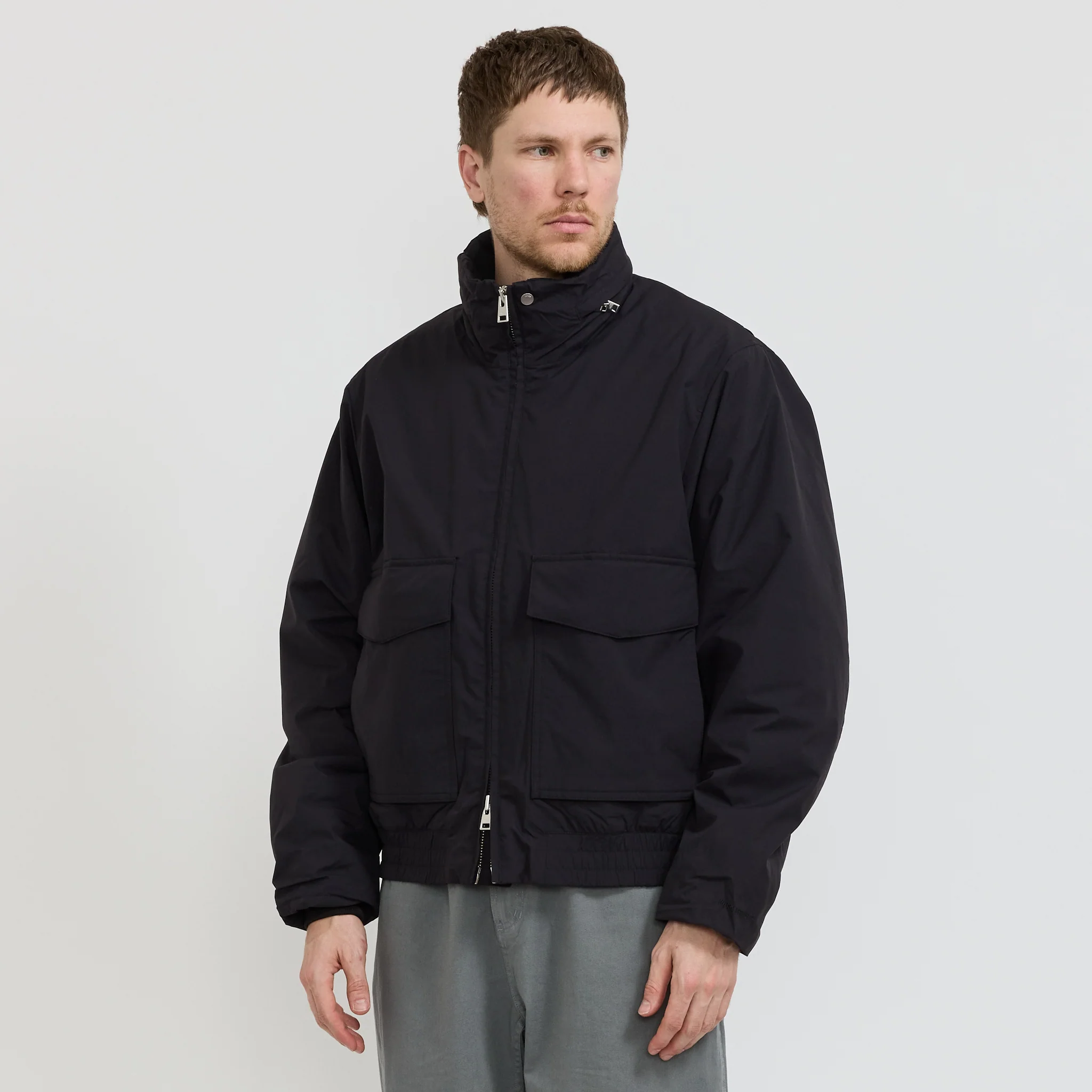 Kastrup Gore-Tex Windstopper Bomber Jacket Black - Image 9