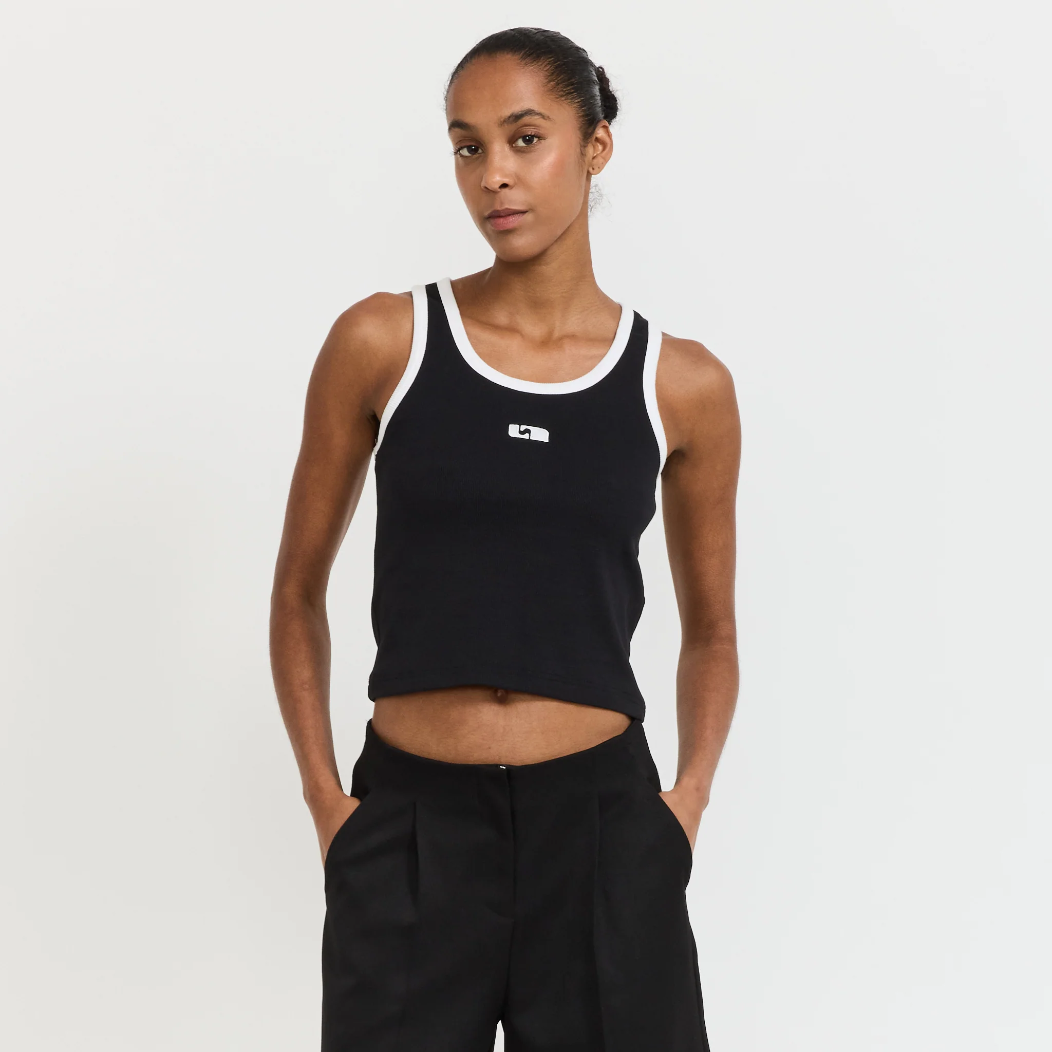 Kelsi Tank Top Black