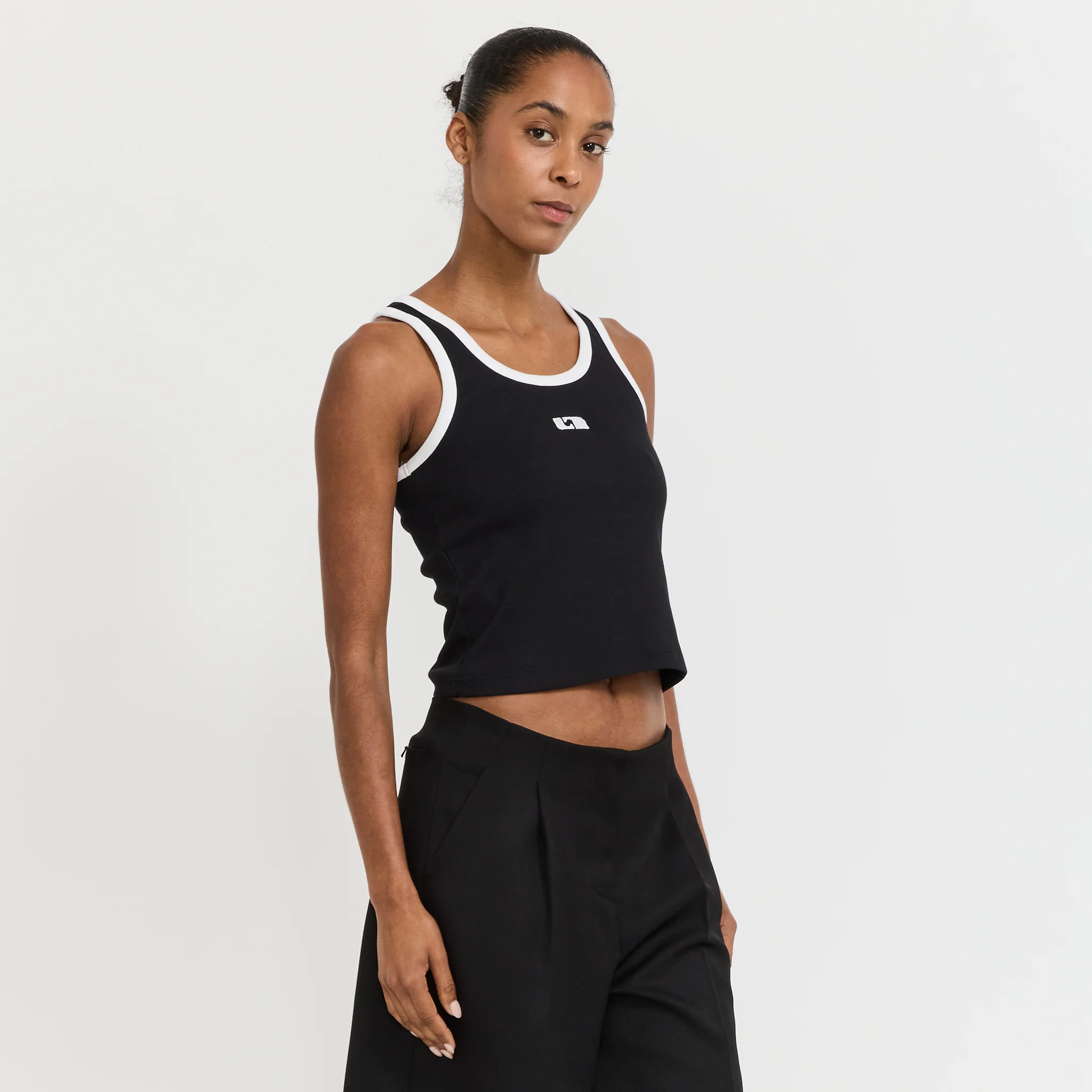 Kelsi Tank Top Black - Image 3