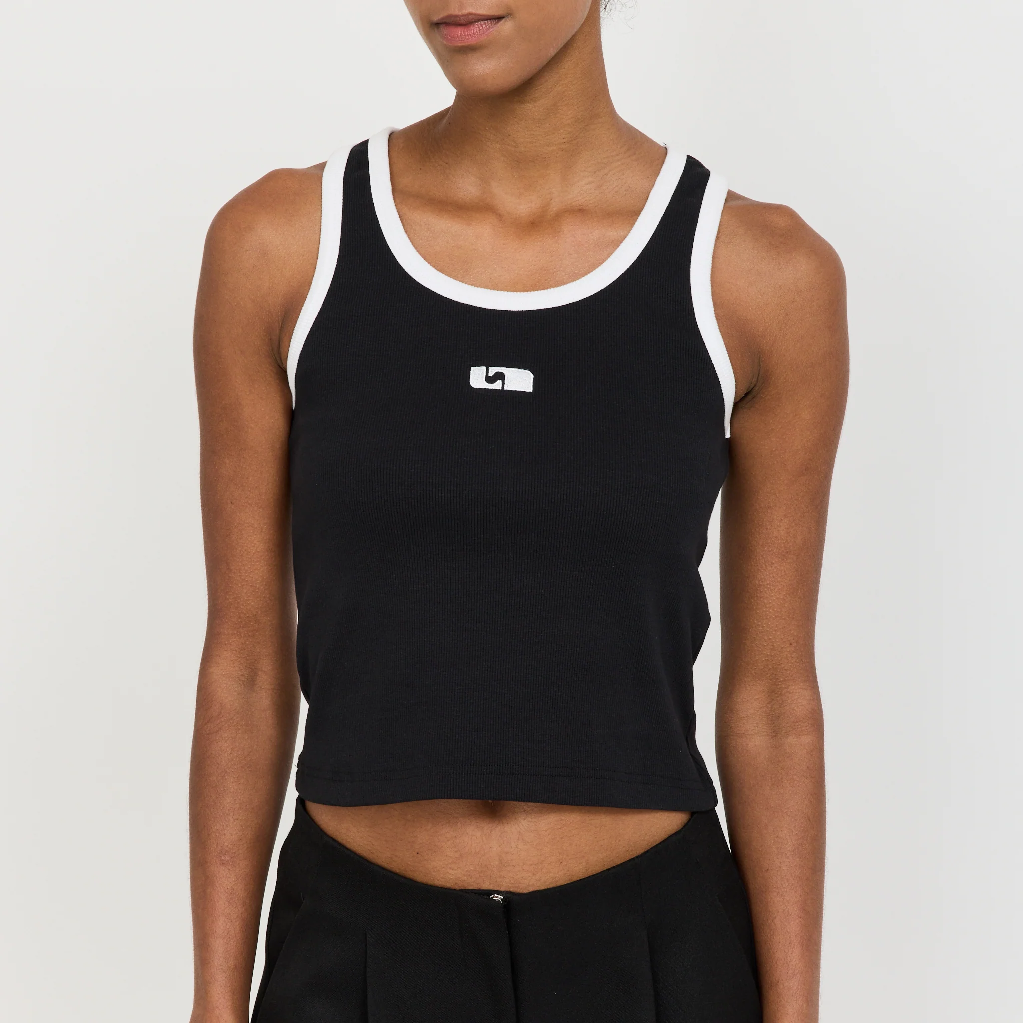 Kelsi Tank Top Black - Image 5