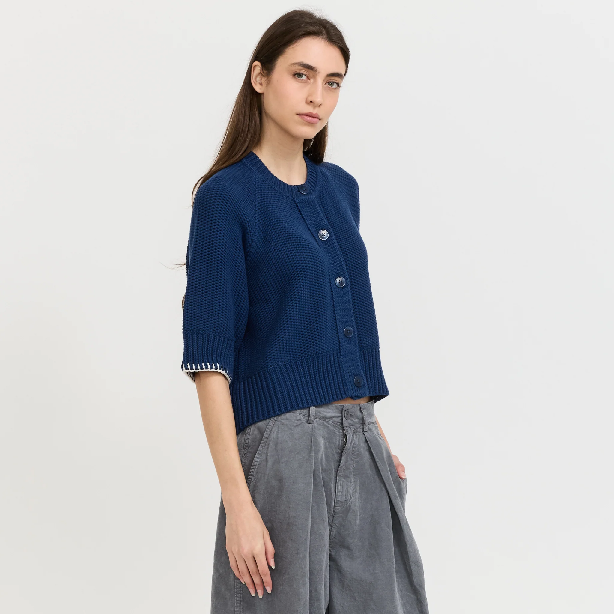 Kwai Cardigan Blue - Image 3