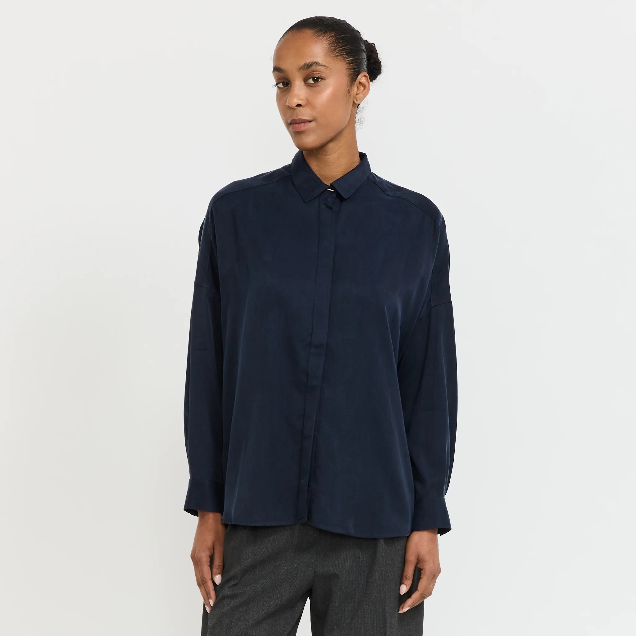 Lady D Shirt Navy
